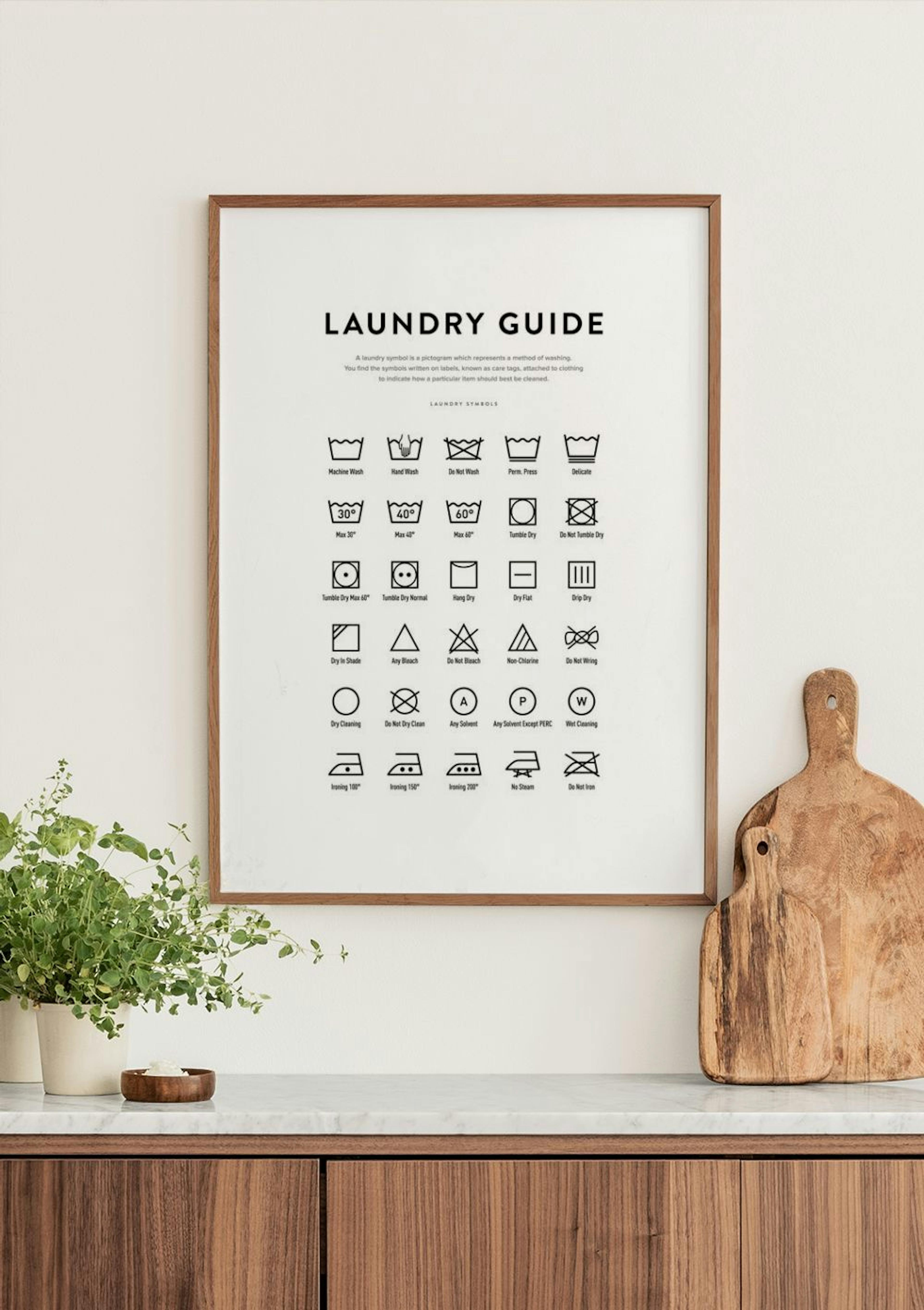 Laundry Guide Poster thumbnail
