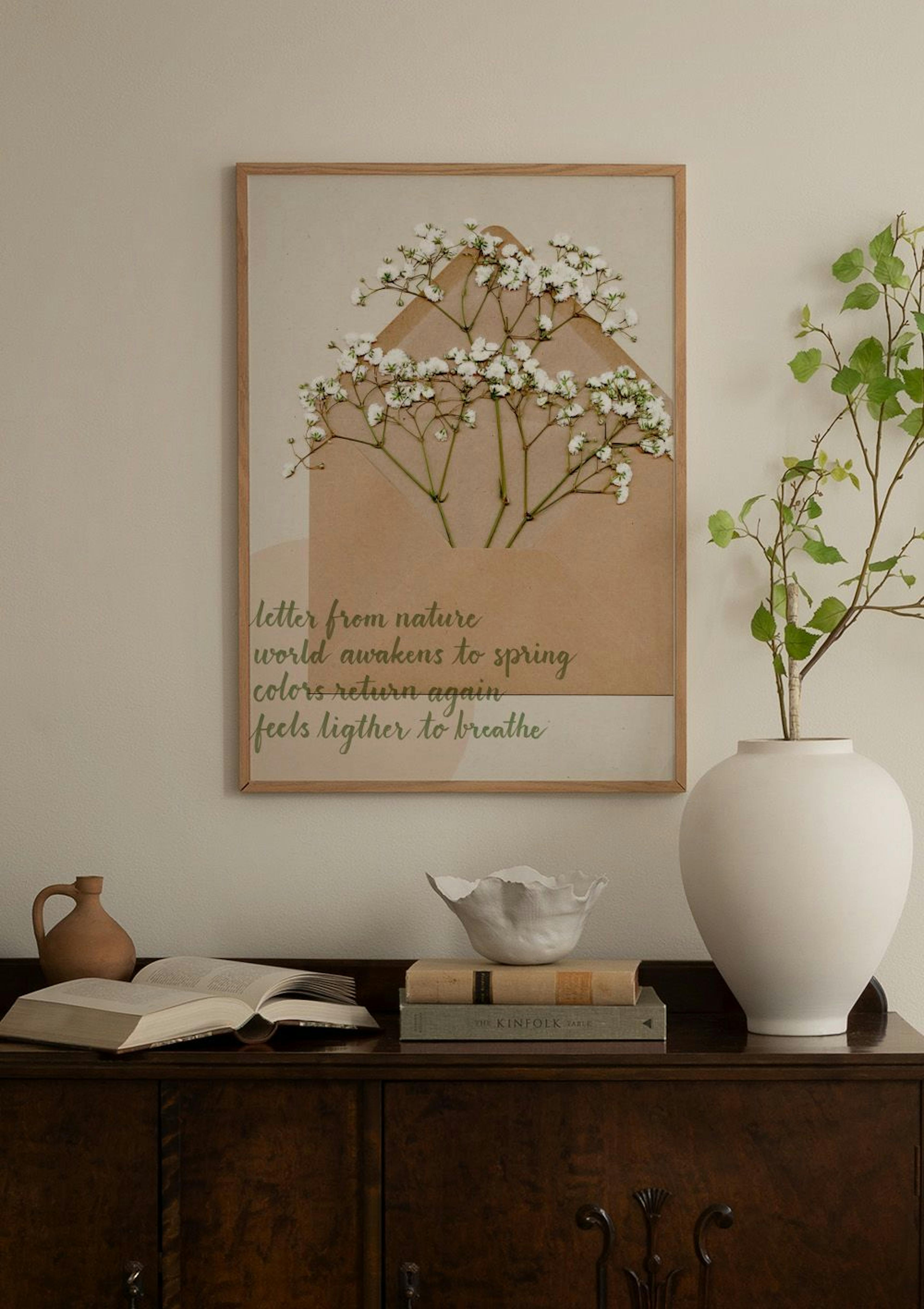 Lettre en Fleurs Poster thumbnail