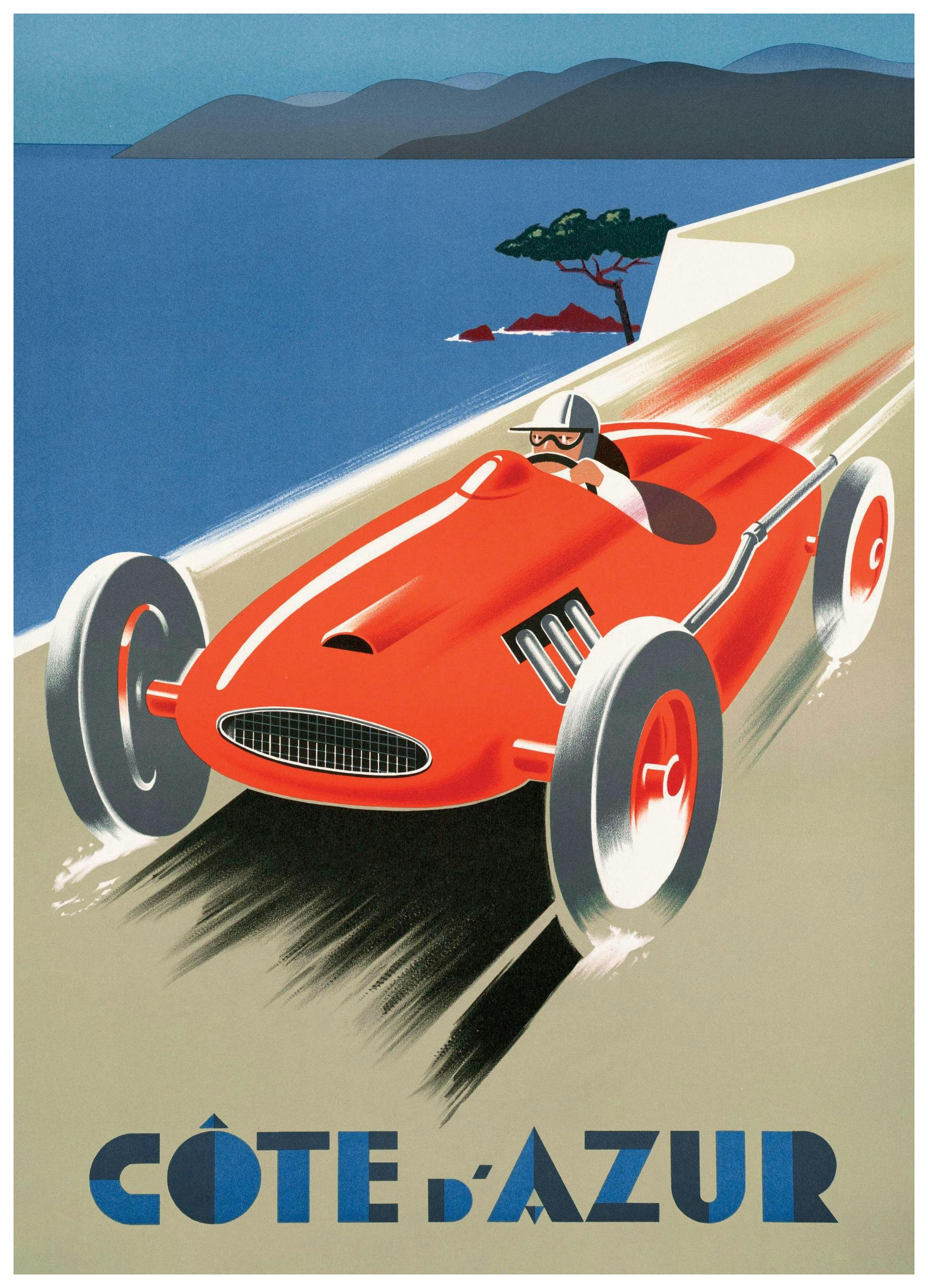 Côte d'Azur Poster (30x40 cm) - Poster Store