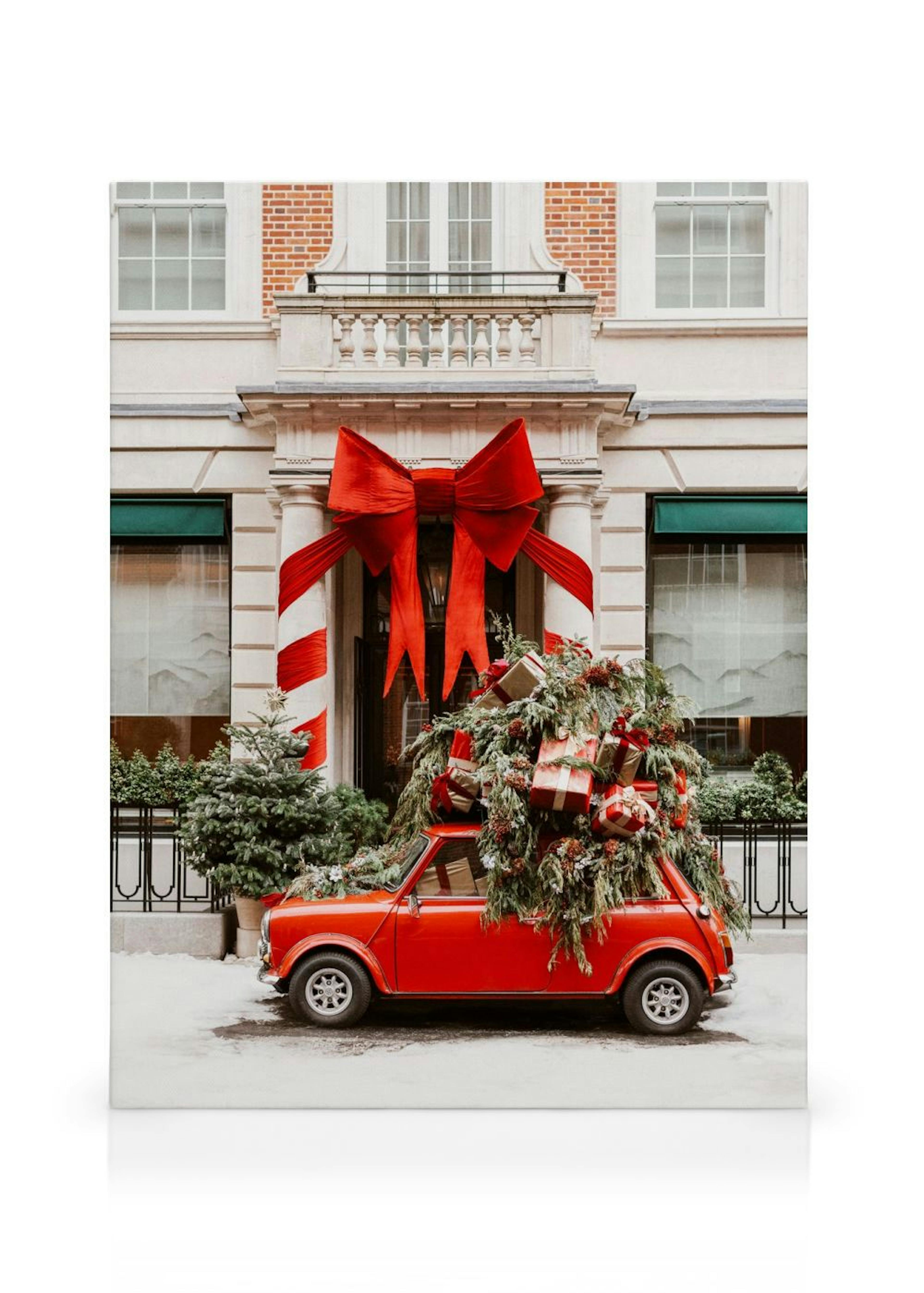 Parked for Christmas Lerretsbilde thumbnail