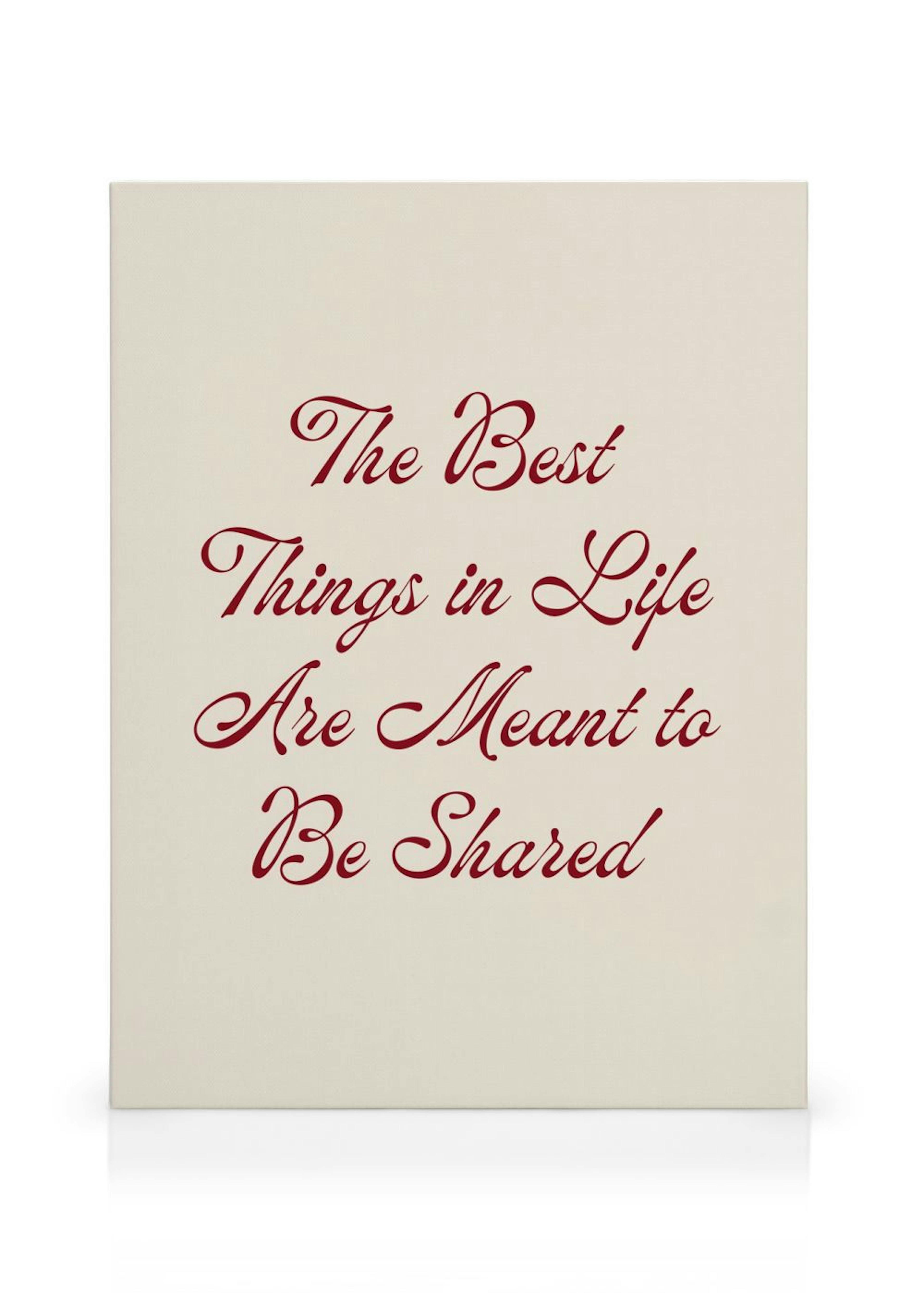 The Best Things in Life Leinwandbild thumbnail