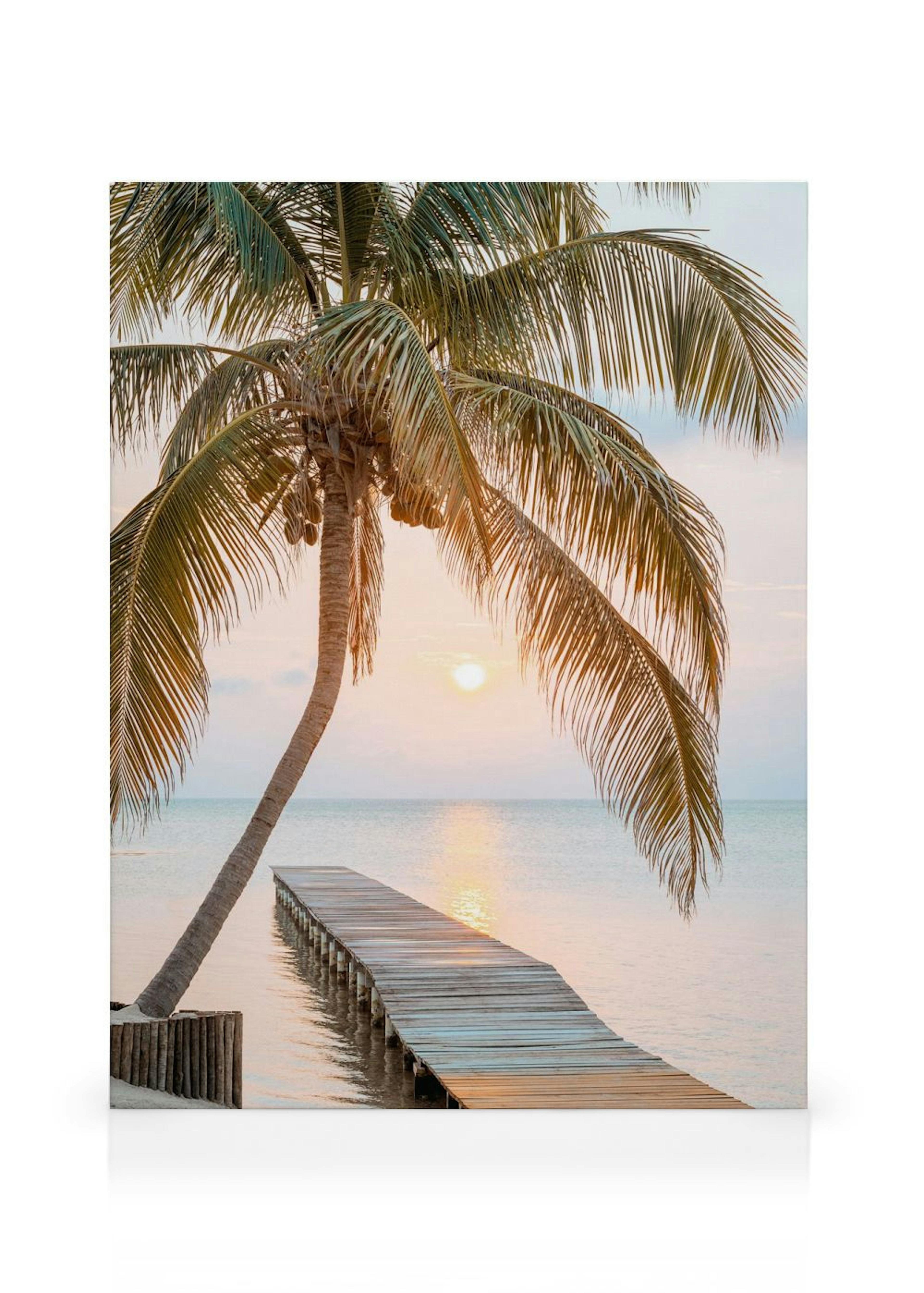 Tropical Jetty Canvas print thumbnail