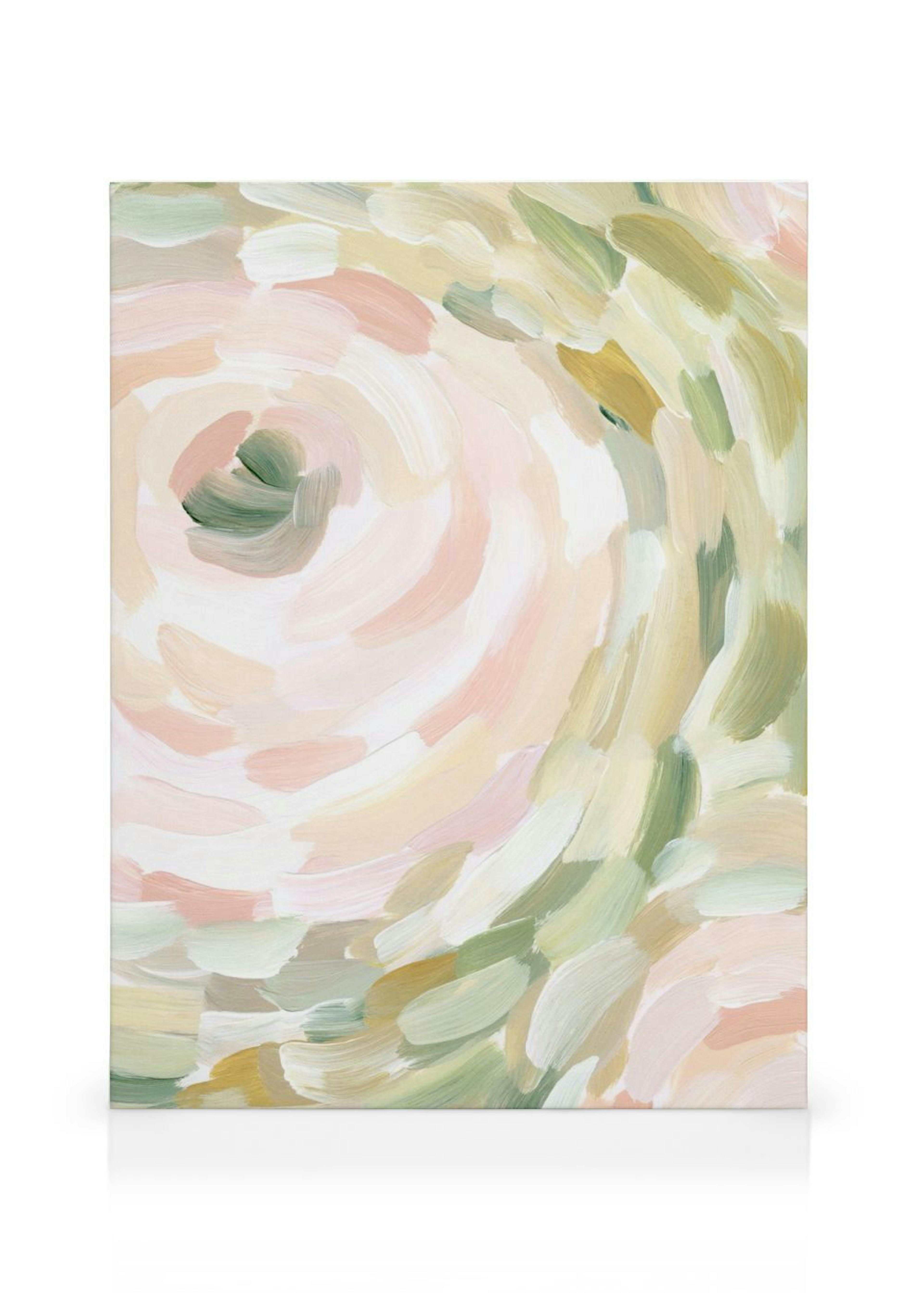 Abstract Spring Flowers Canvas thumbnail