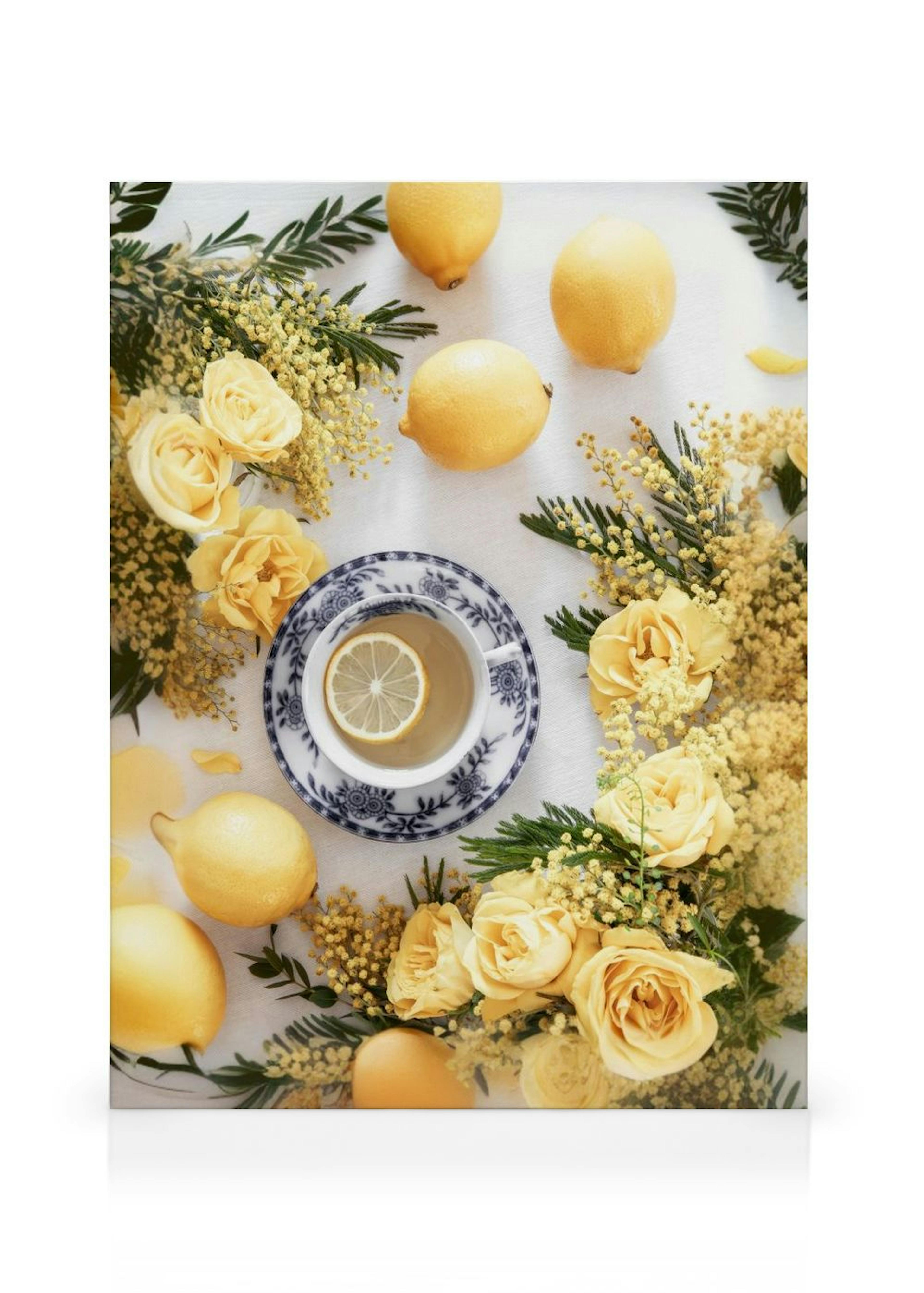 Lemon Tea Leinwandbild thumbnail