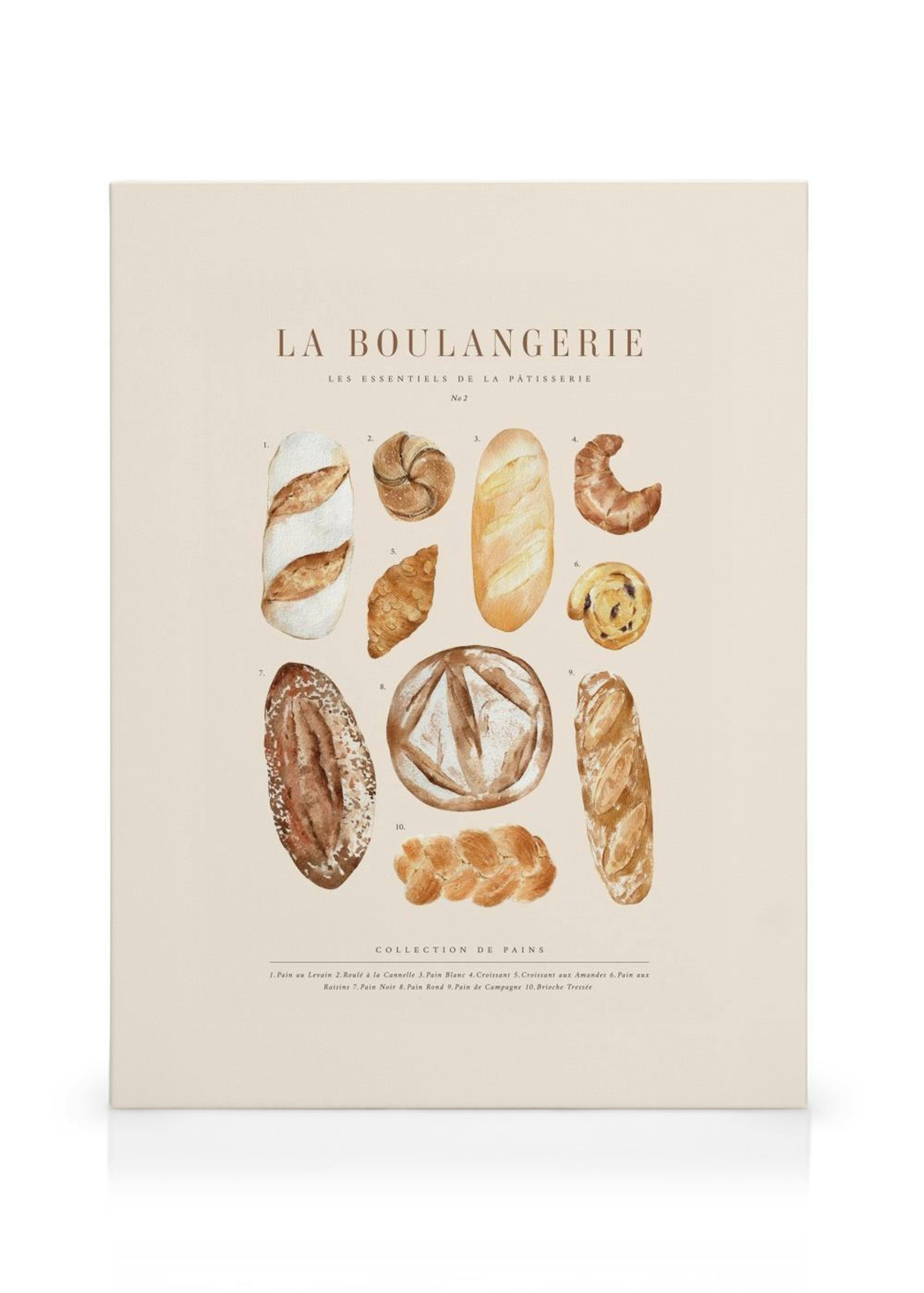 La Boulangerie No2 Stampa su Tela thumbnail