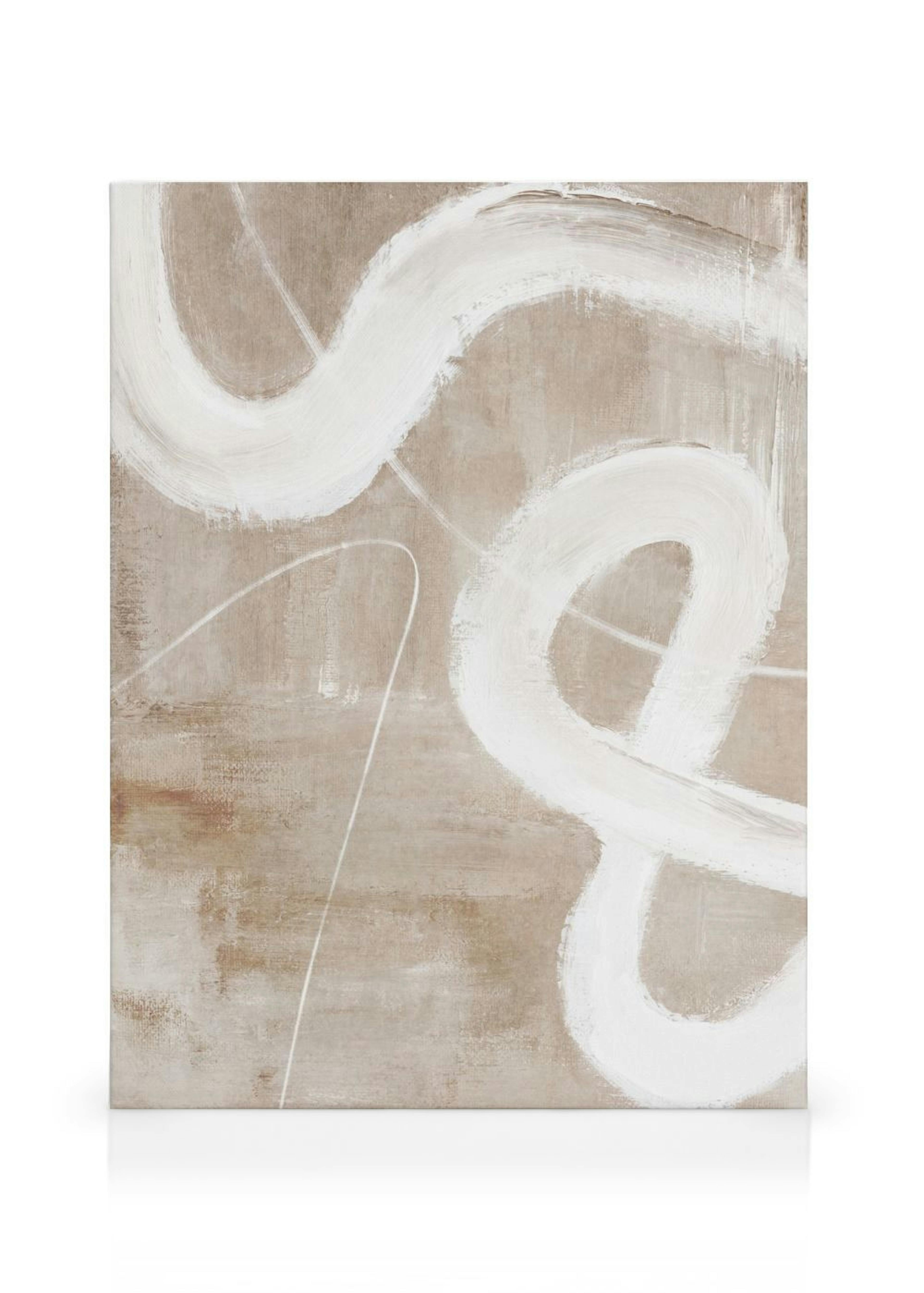 Abstract Beige No1 Lienzo thumbnail
