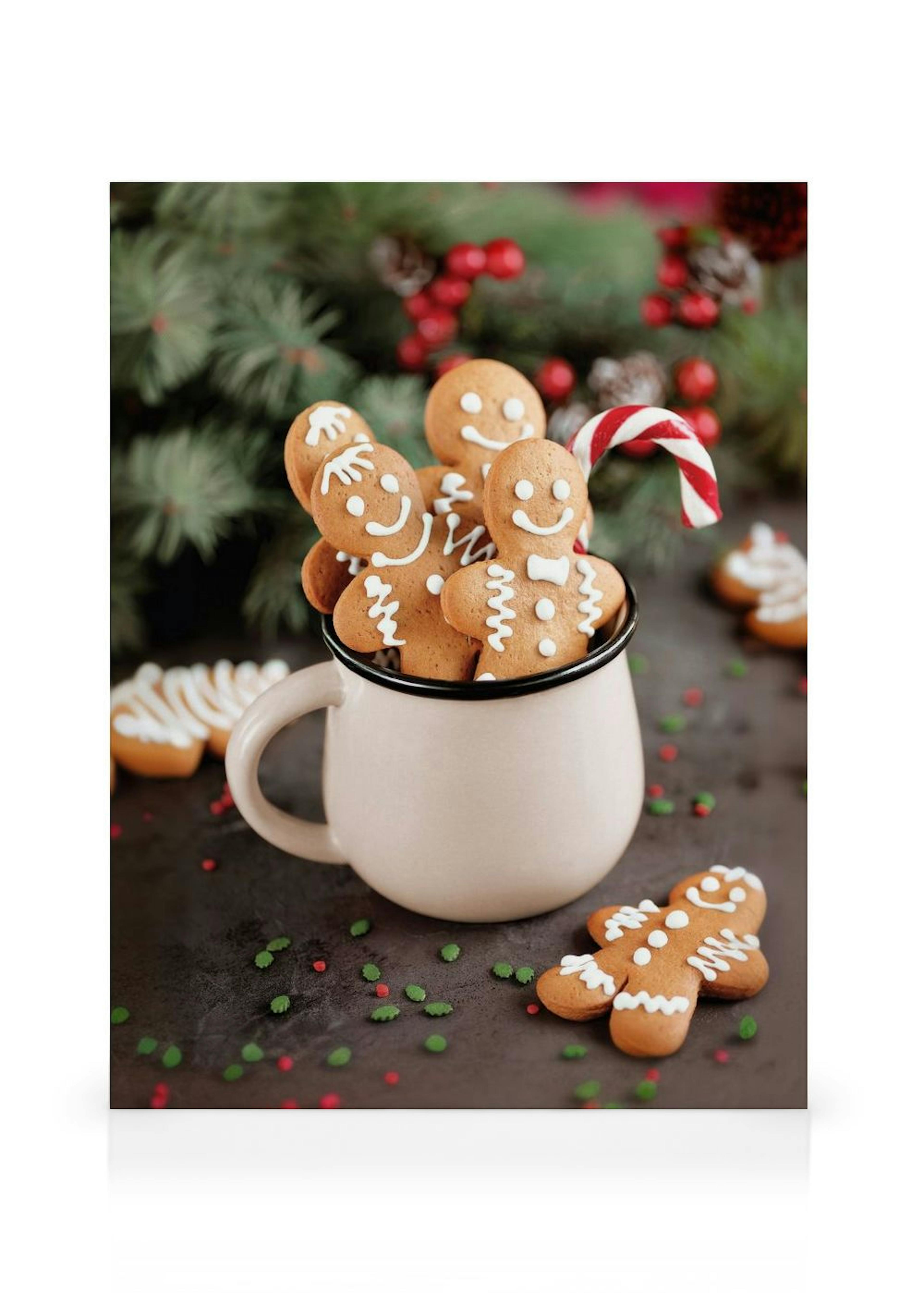 Gingerbread Cookies Stampa su Tela thumbnail