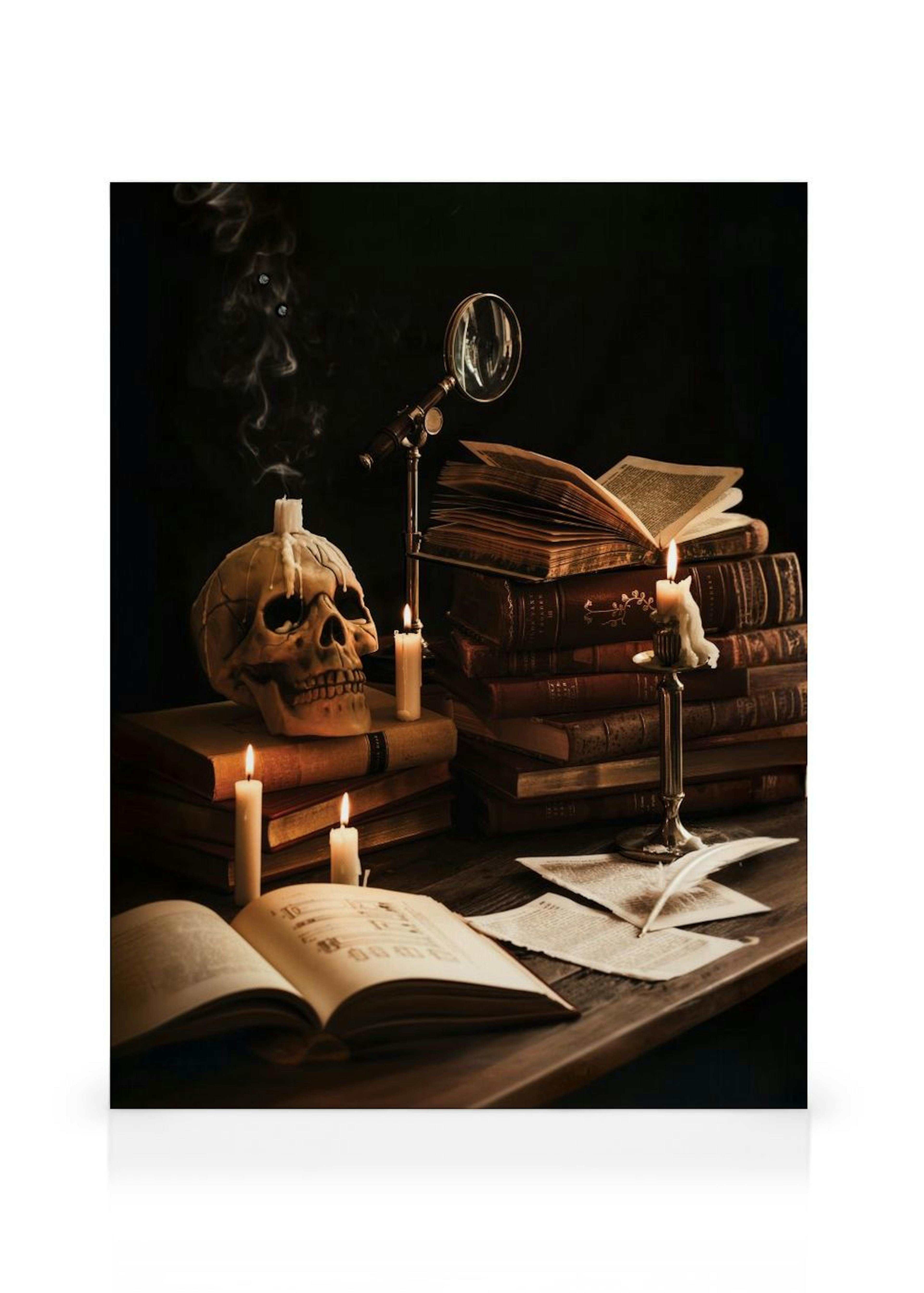 Mystical Workplace Stampa su Tela thumbnail