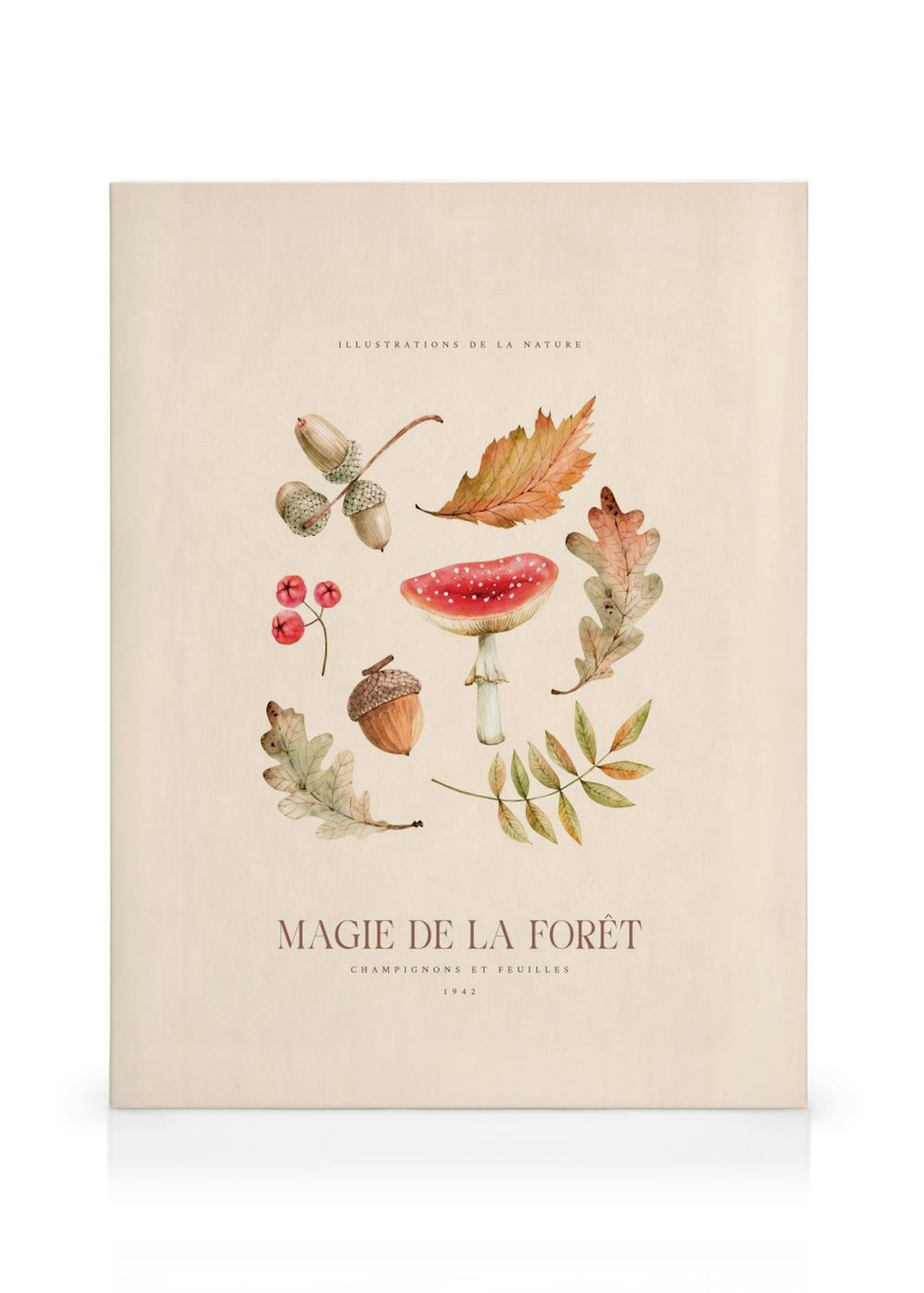 Magie de la Forêt No1 Toile thumbnail