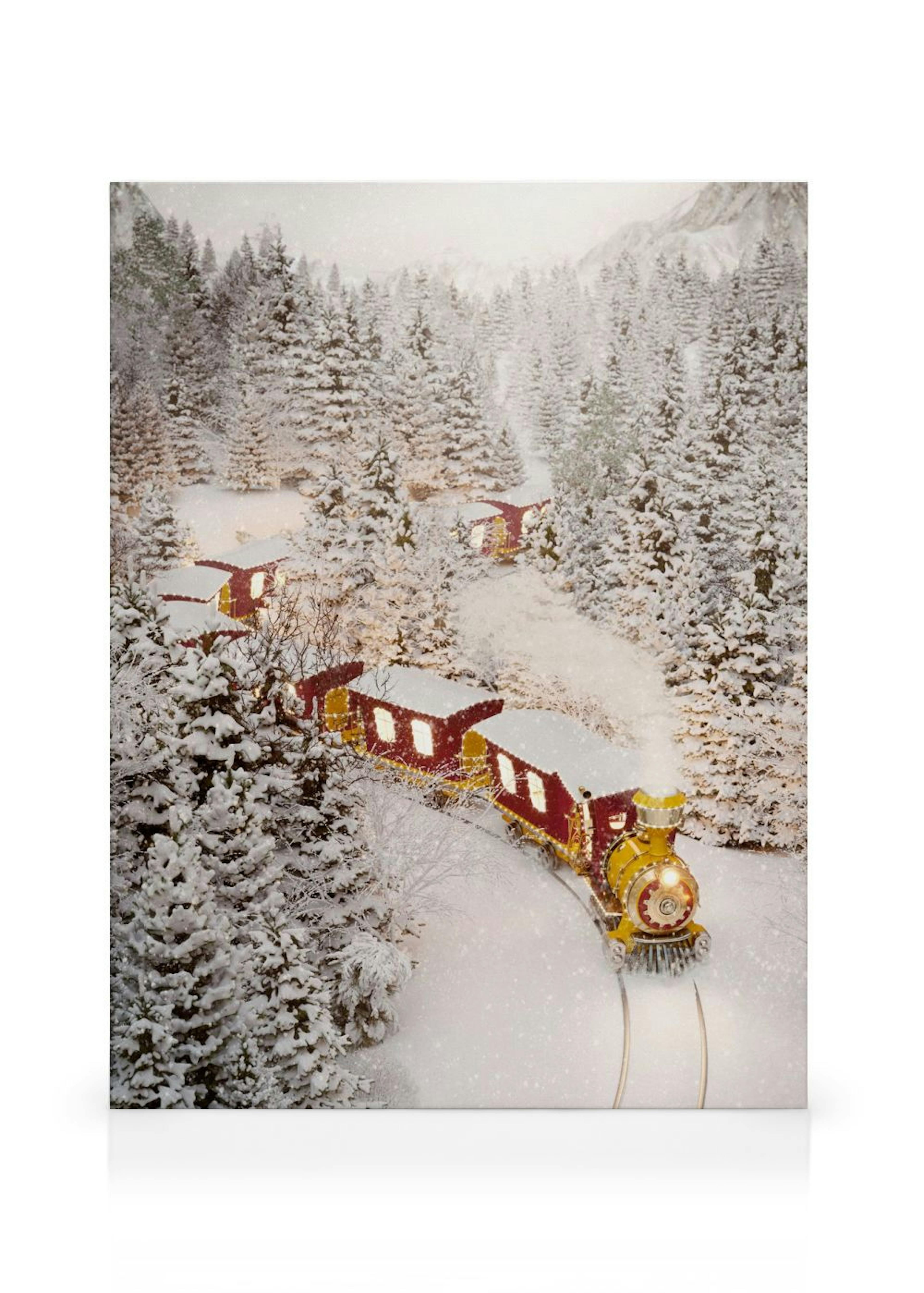 Holiday Train Canvas print thumbnail