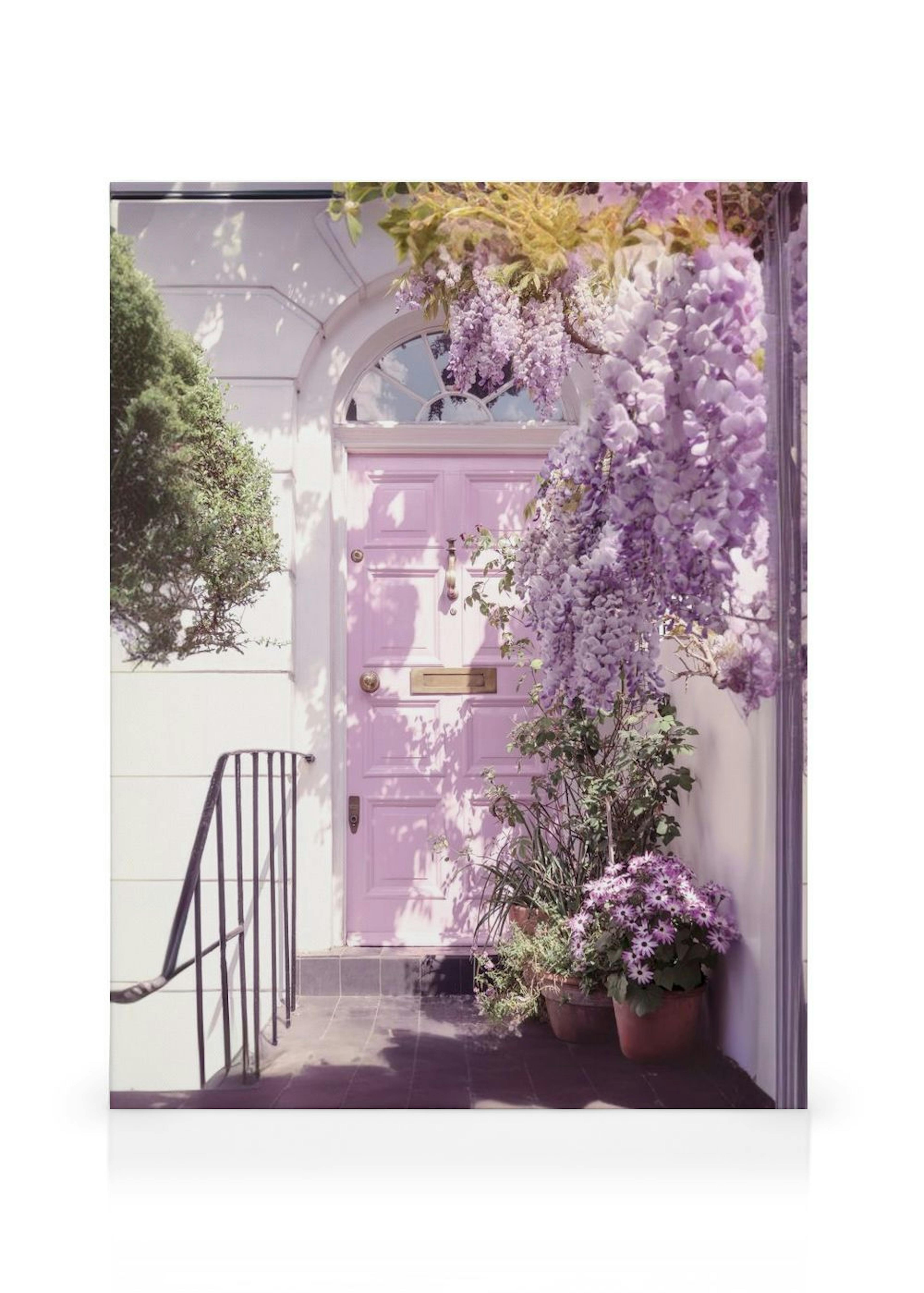 Wisteria Purple Door Canvas print thumbnail