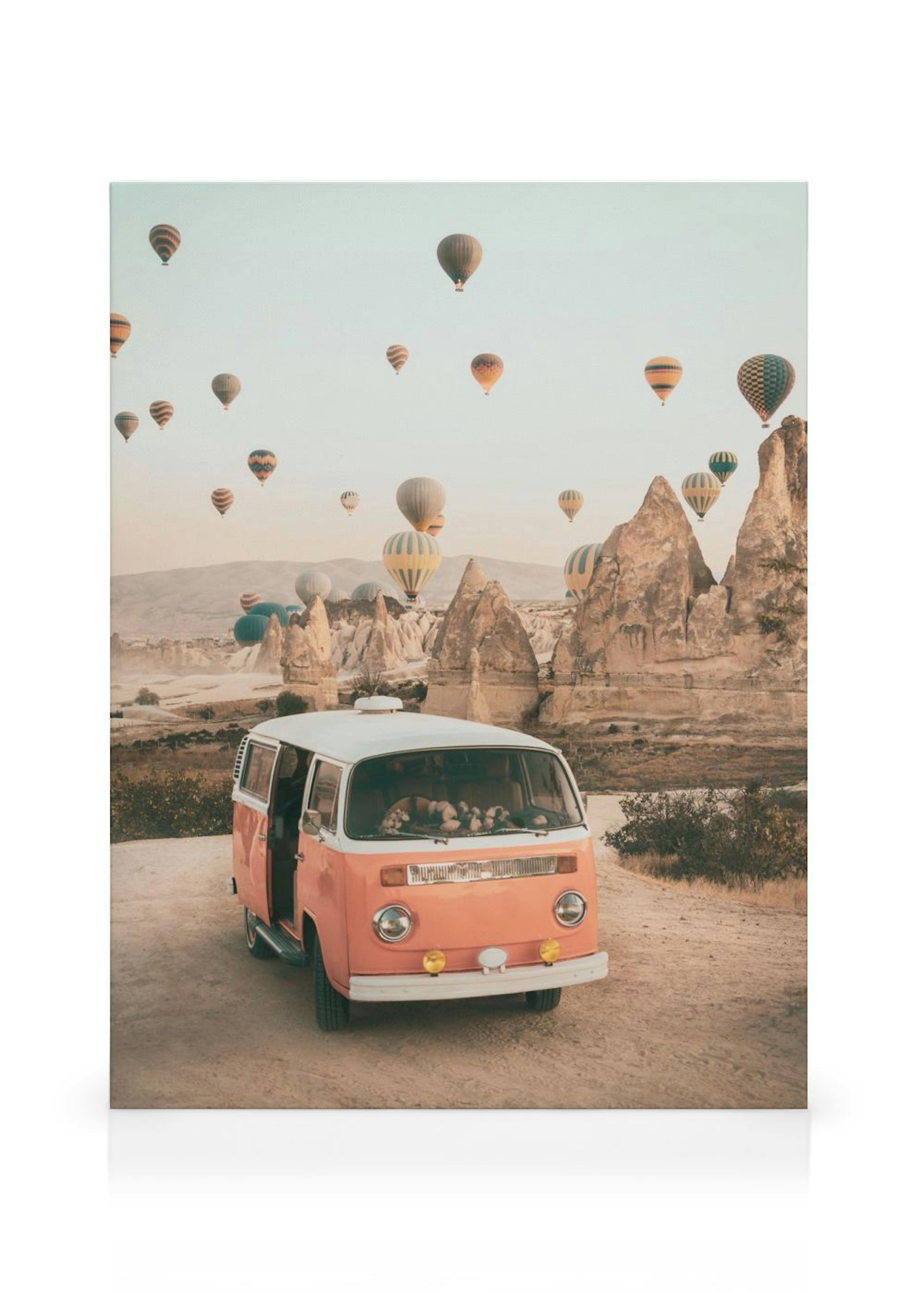 Van à Cappadoce Toile thumbnail