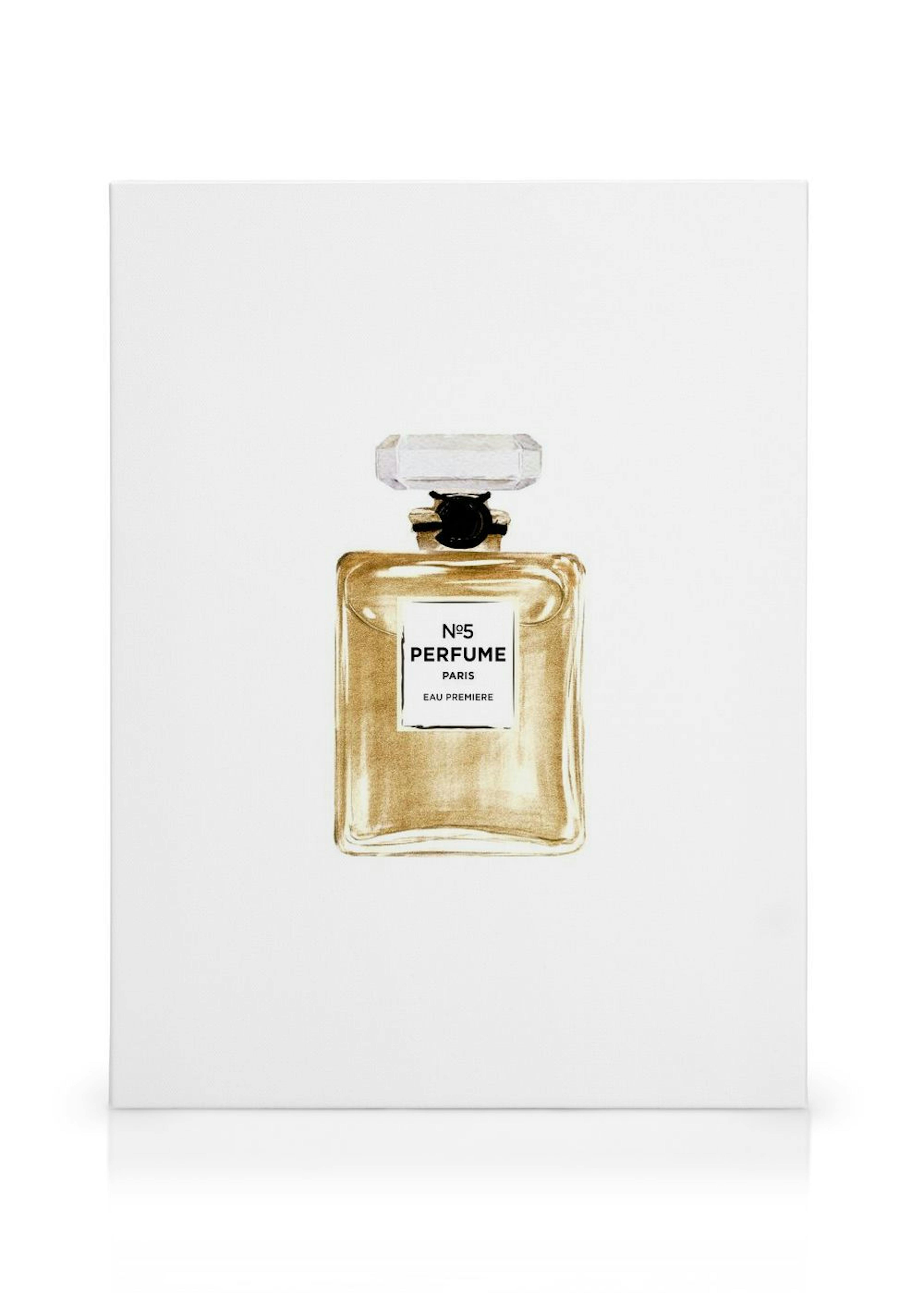 Gold Perfume Canvas print thumbnail