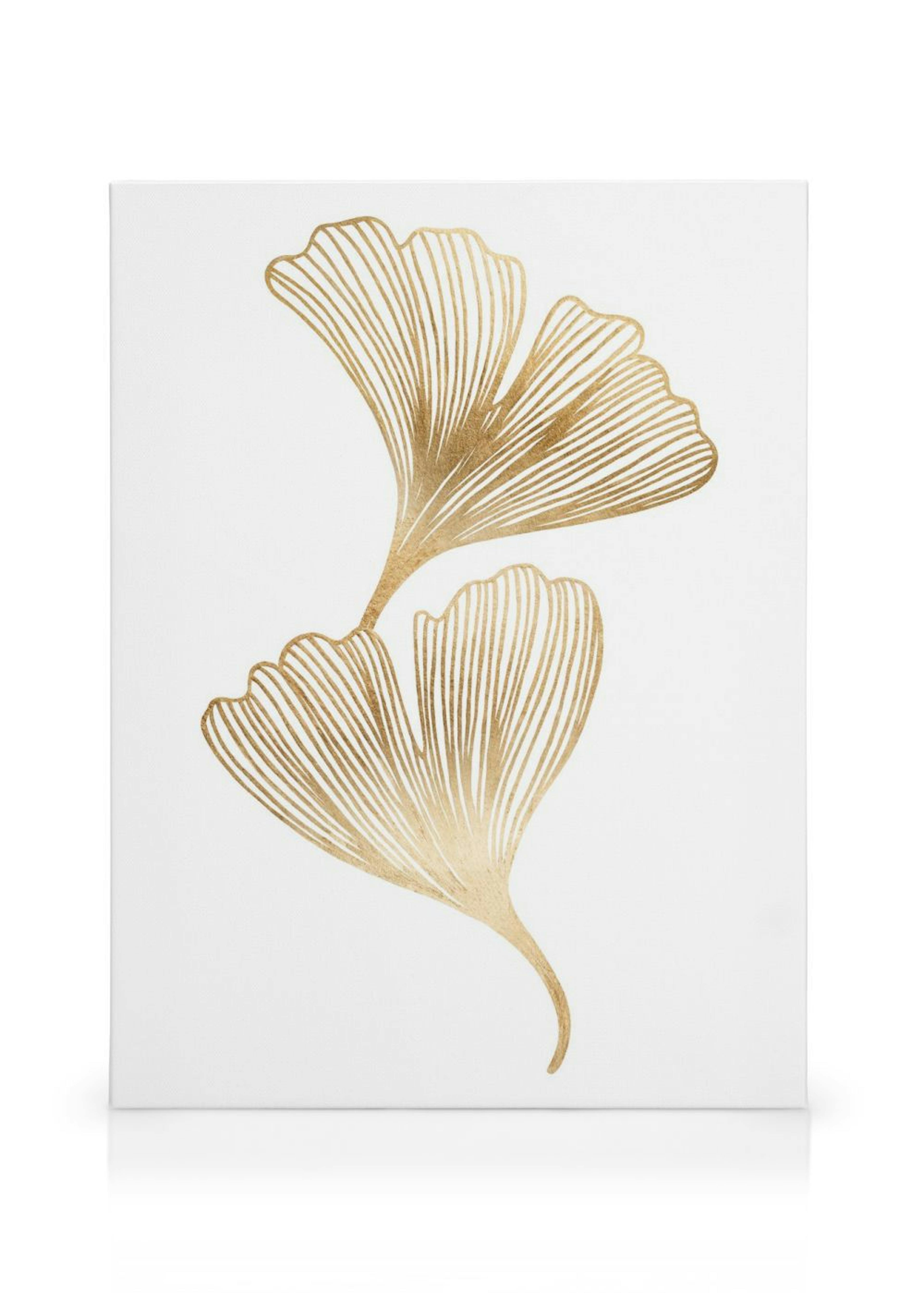 Ginkgo Gull Lerretsbilde thumbnail