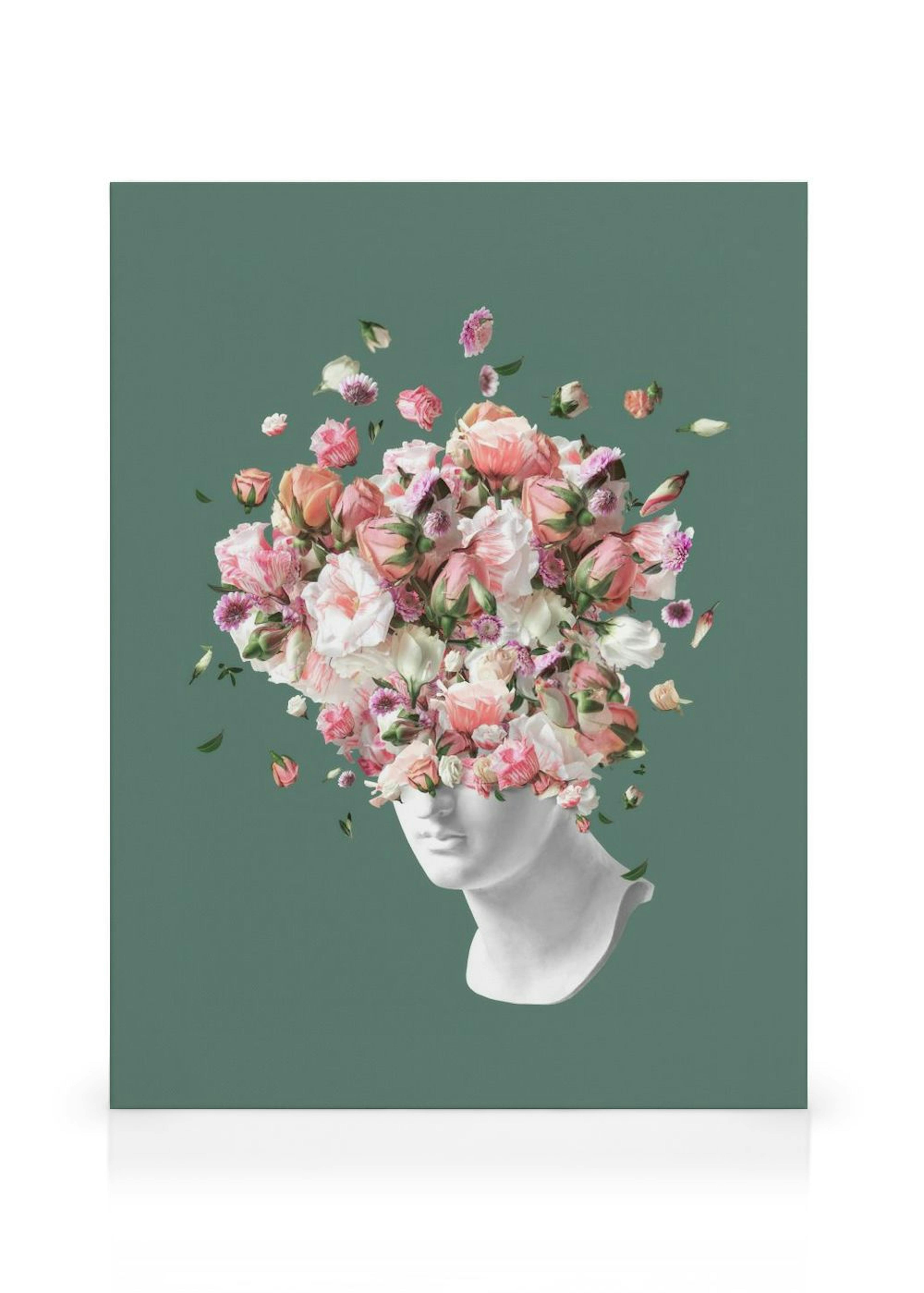 Flower Statue No2 Lærred thumbnail
