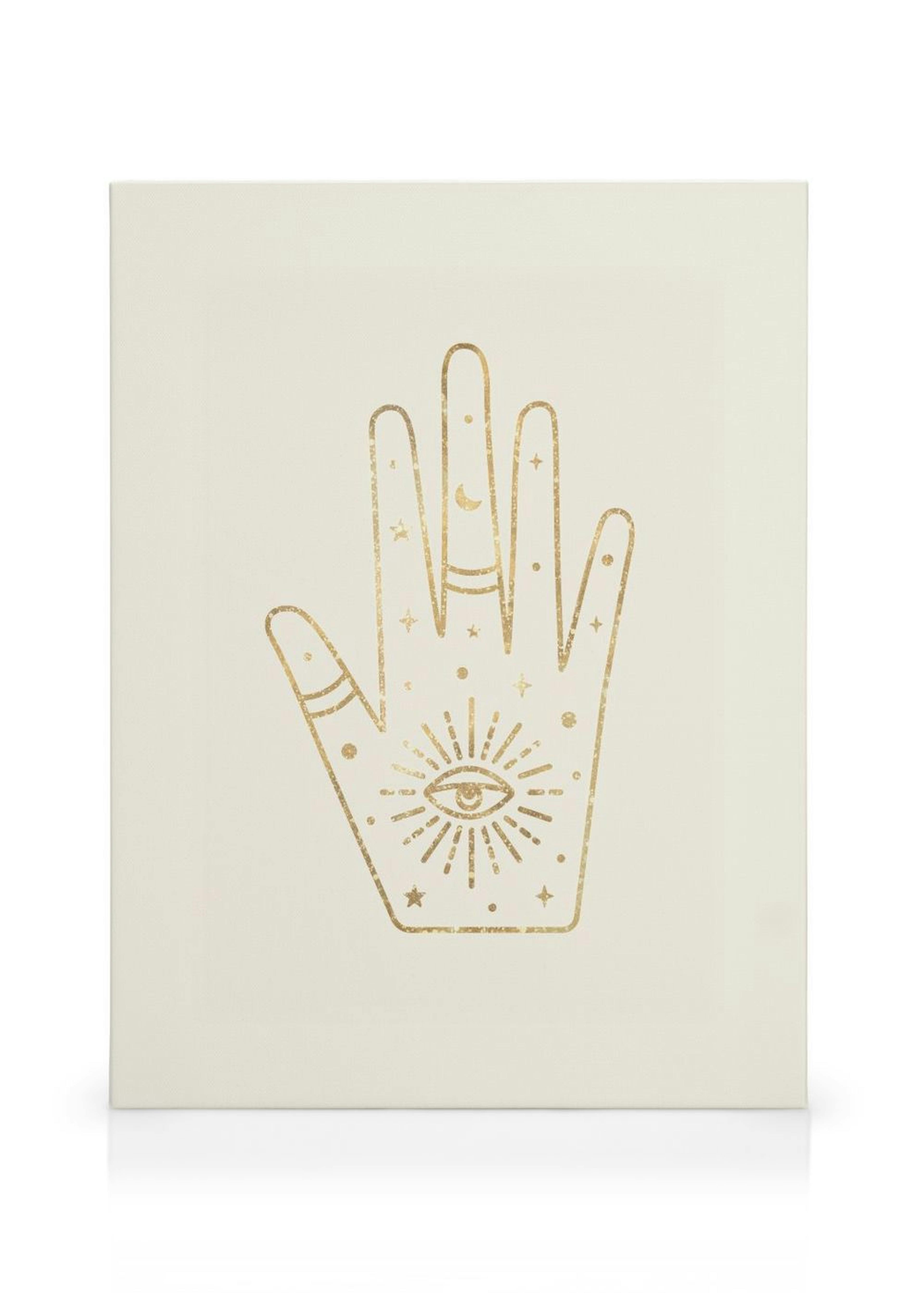 Golden Hand Canvas print thumbnail