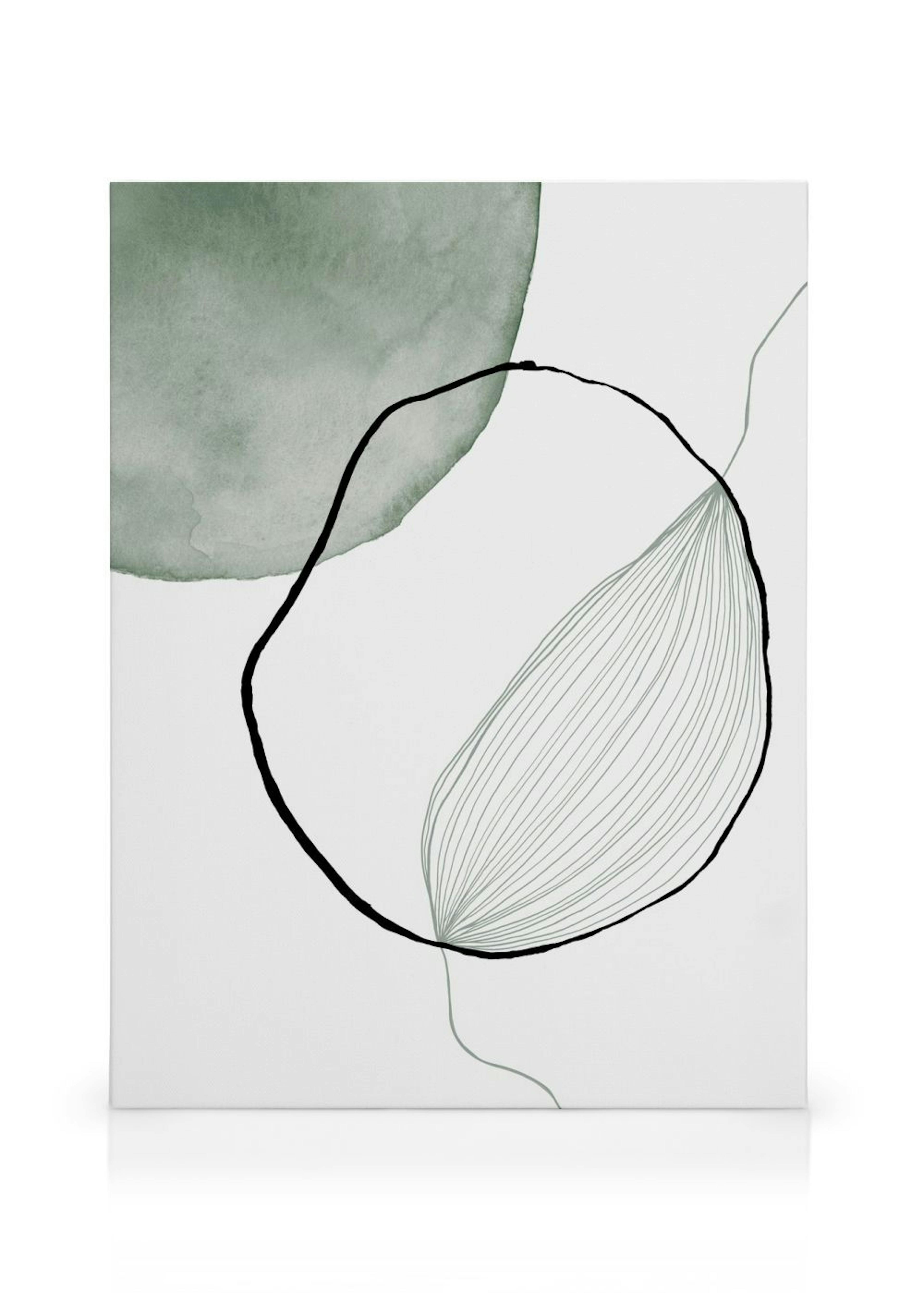 Soft Impressions No1 Canvas print thumbnail