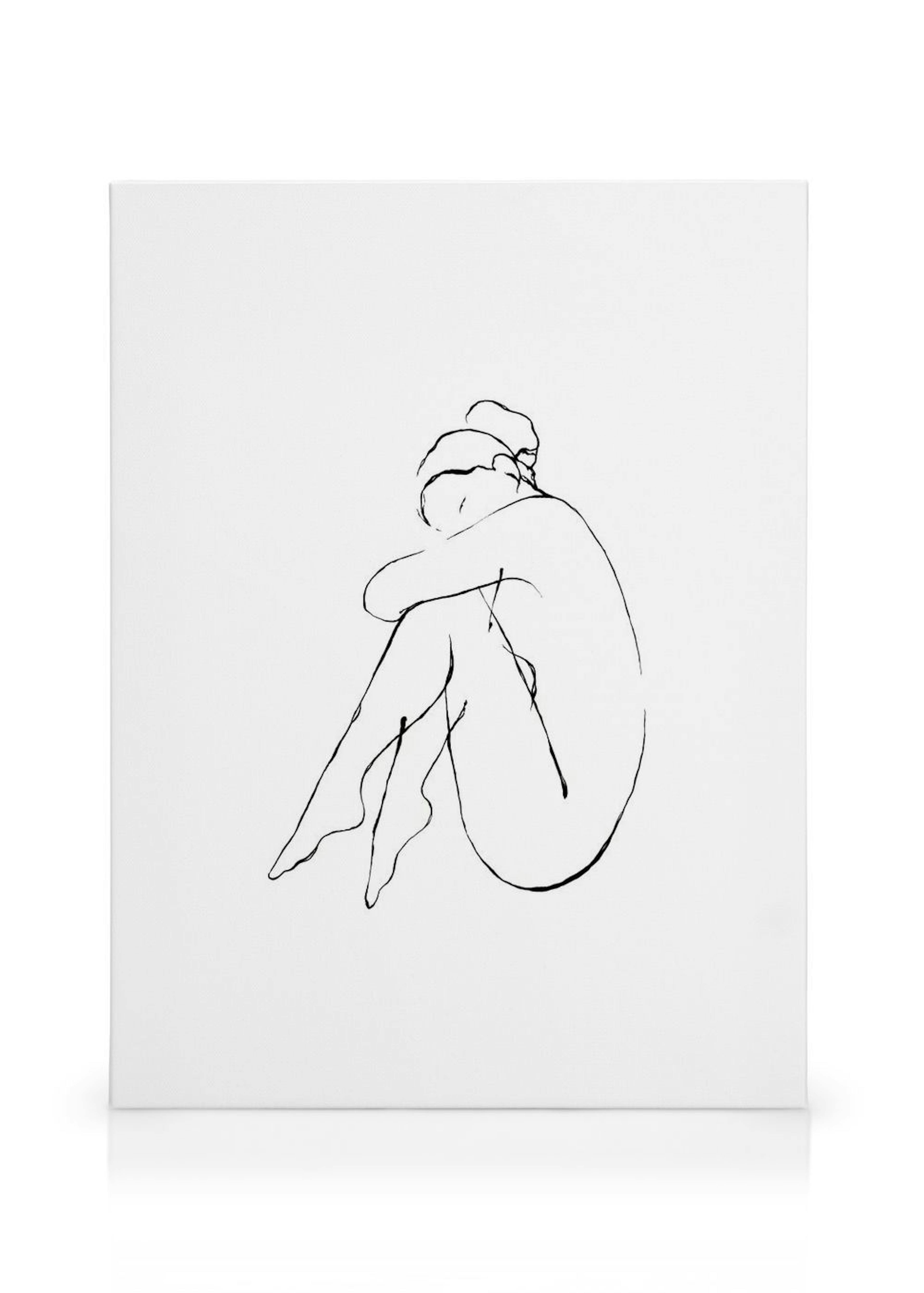Nude Lines No1 Toile thumbnail