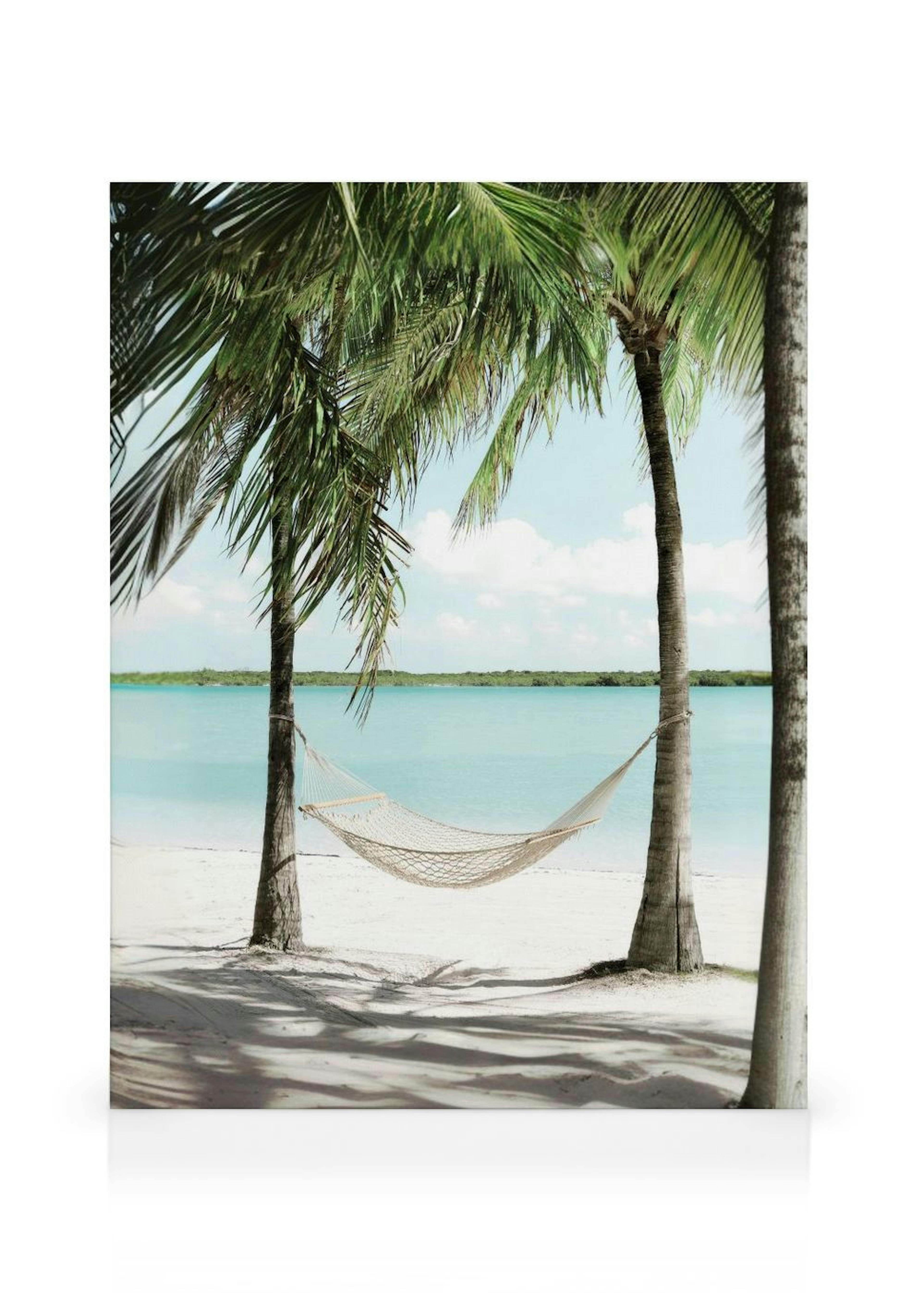 Hammock at the Beach Canvas print thumbnail