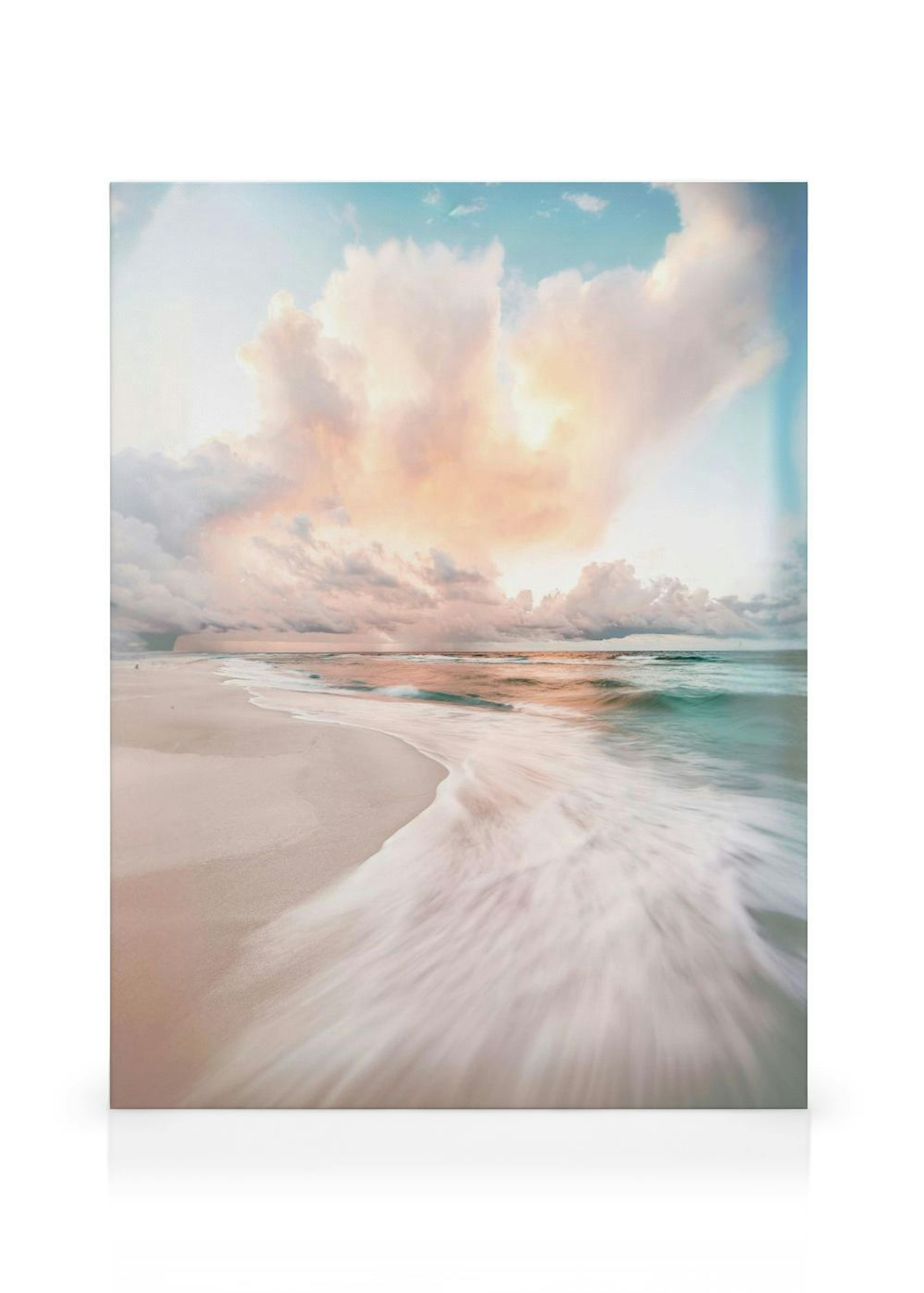 Toile Plage au Coucher du Soleil thumbnail