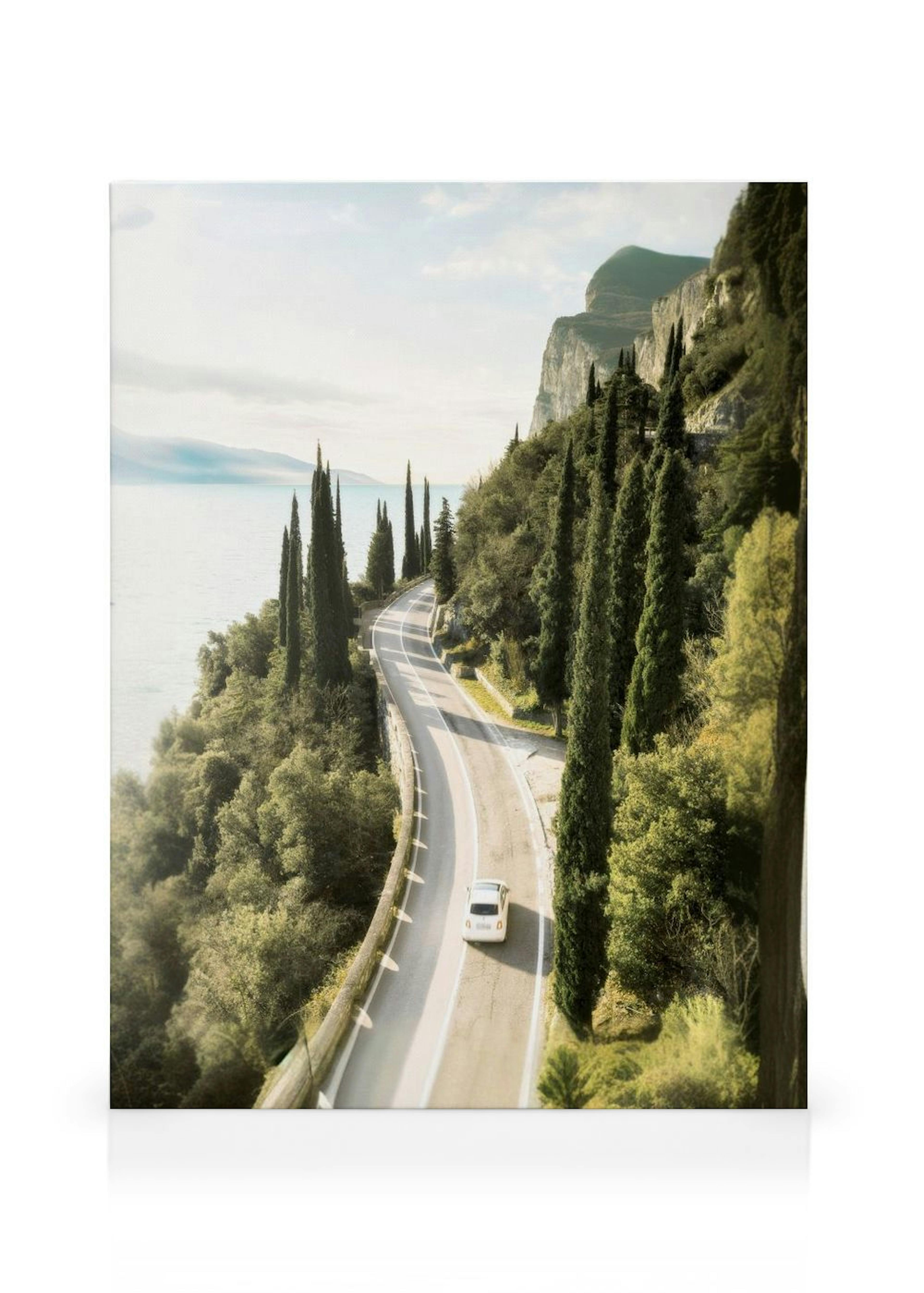 Garda Road Canvas print thumbnail