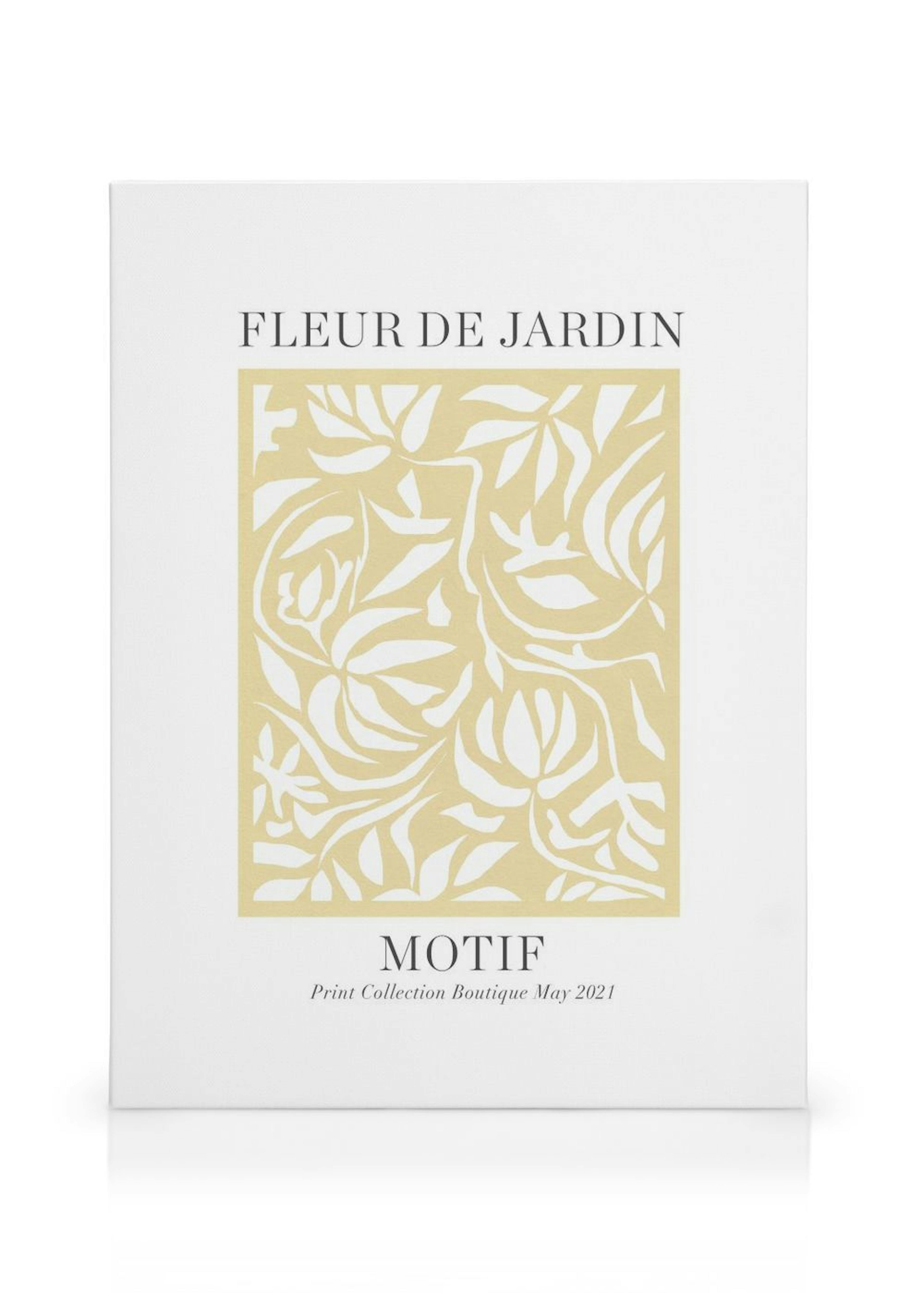 Fleur de Jardin Motif Canvas print thumbnail