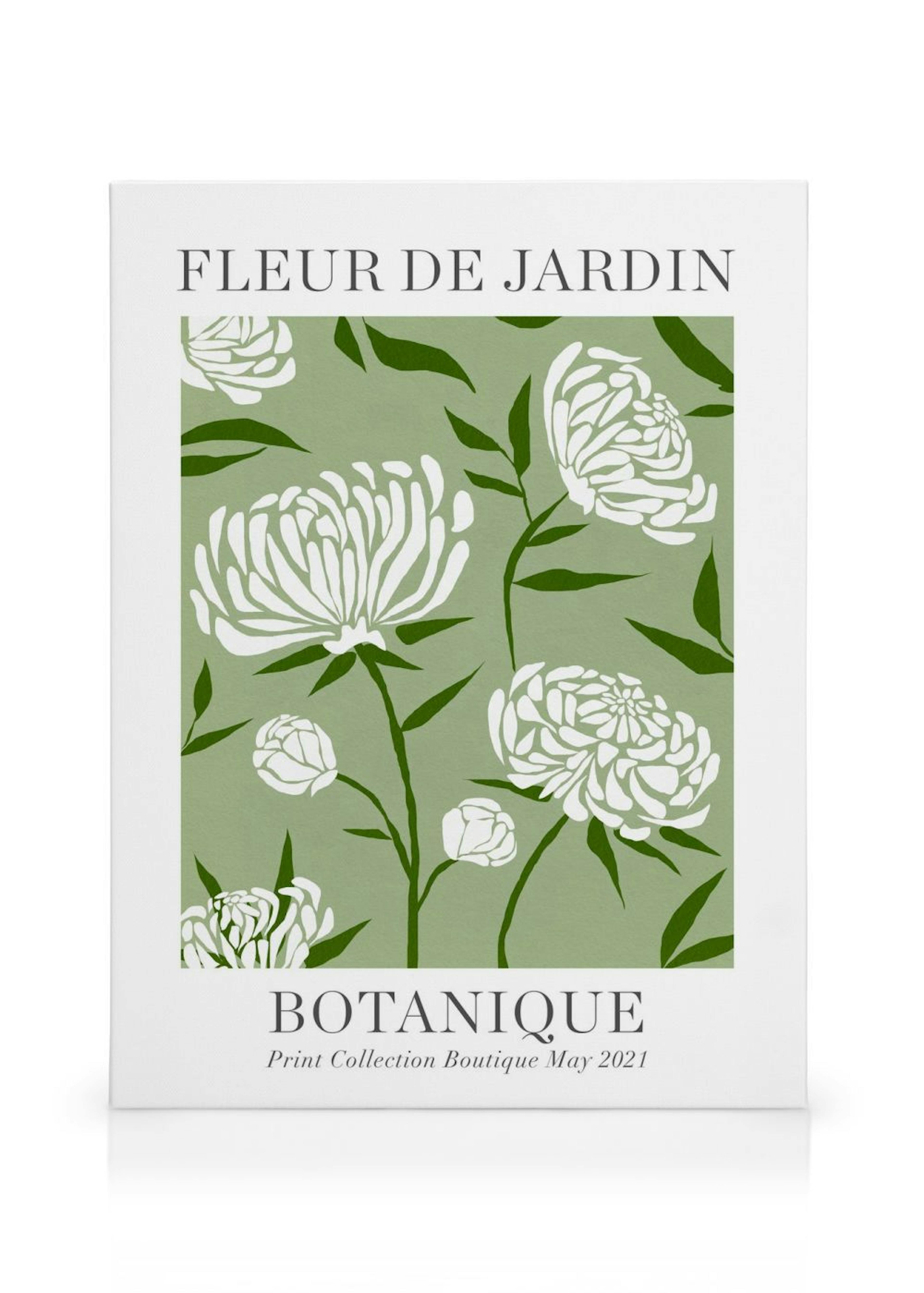 Fleur de Jardin Botanique Stampa su tela thumbnail
