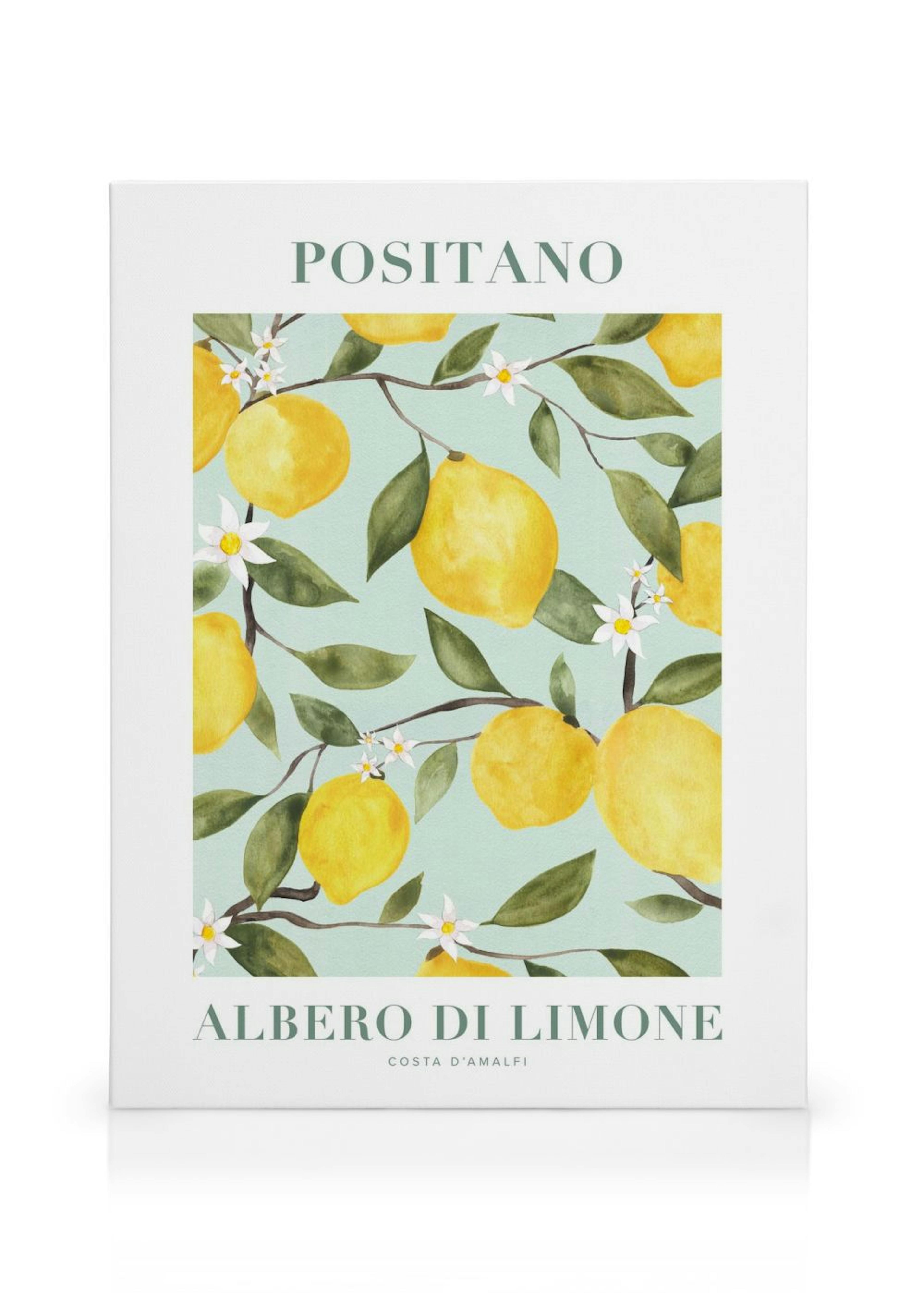 Positano Lemon Canvas print thumbnail
