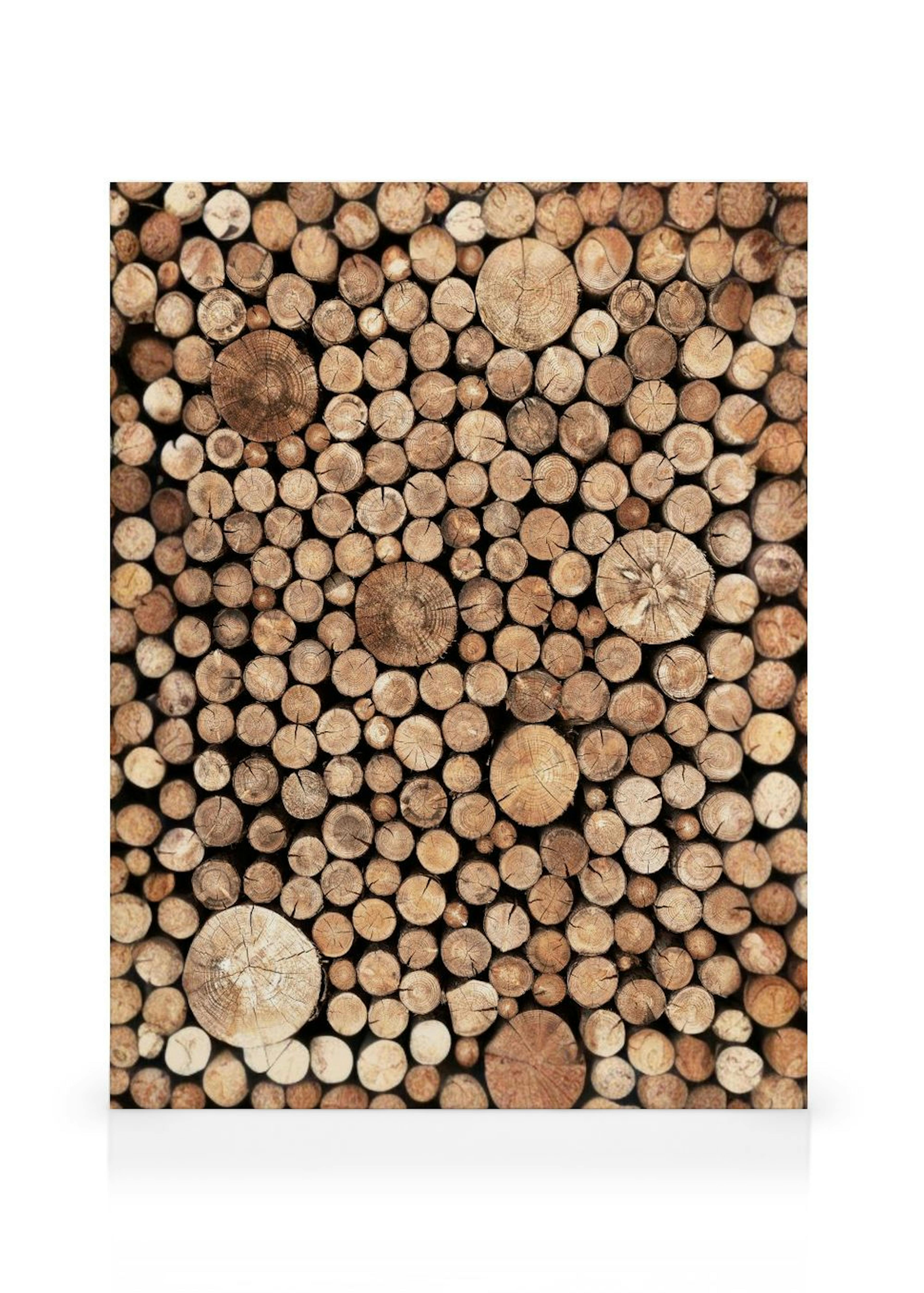 Toile de bûches de bois thumbnail