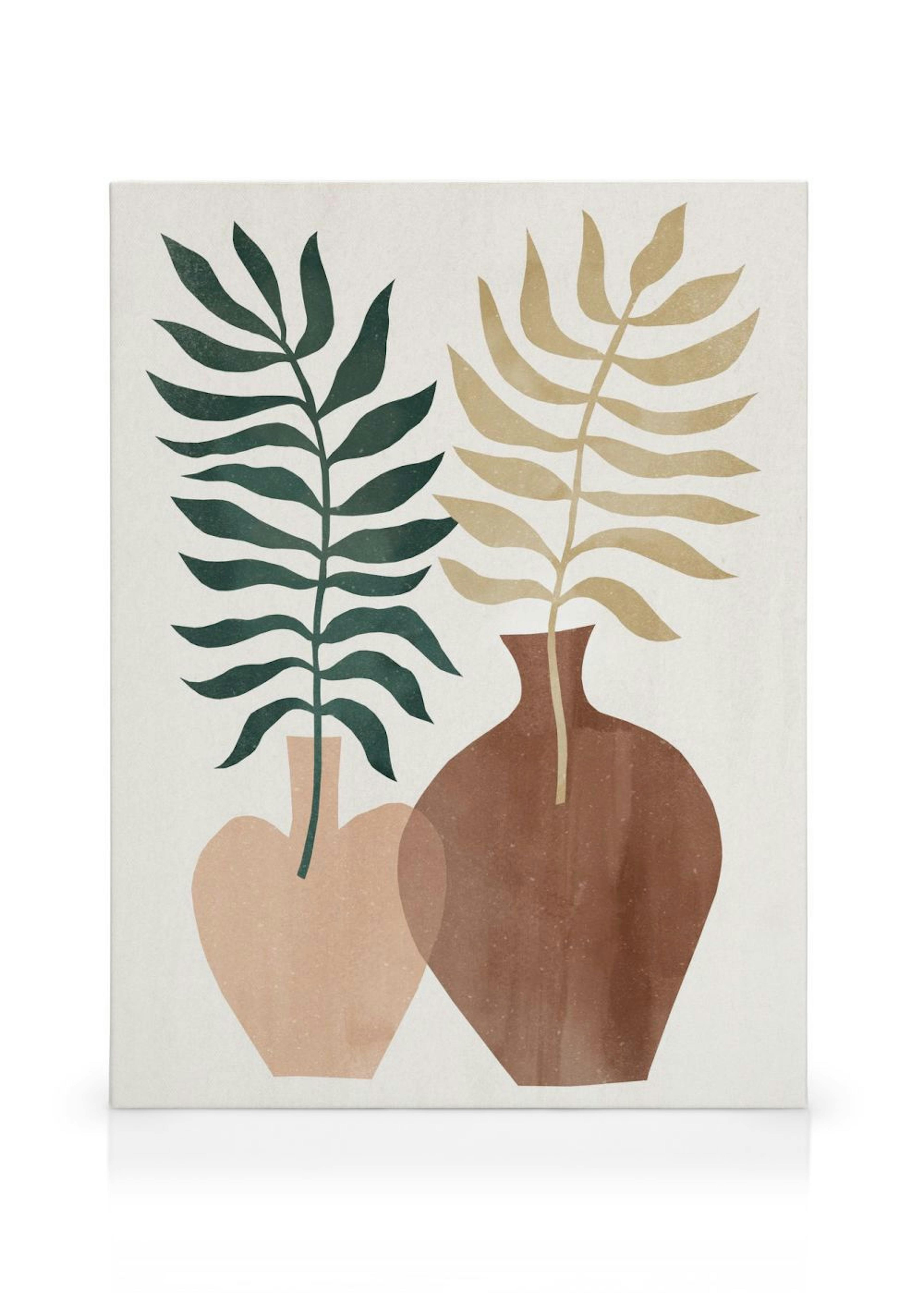 Plant Vases Canvas print thumbnail