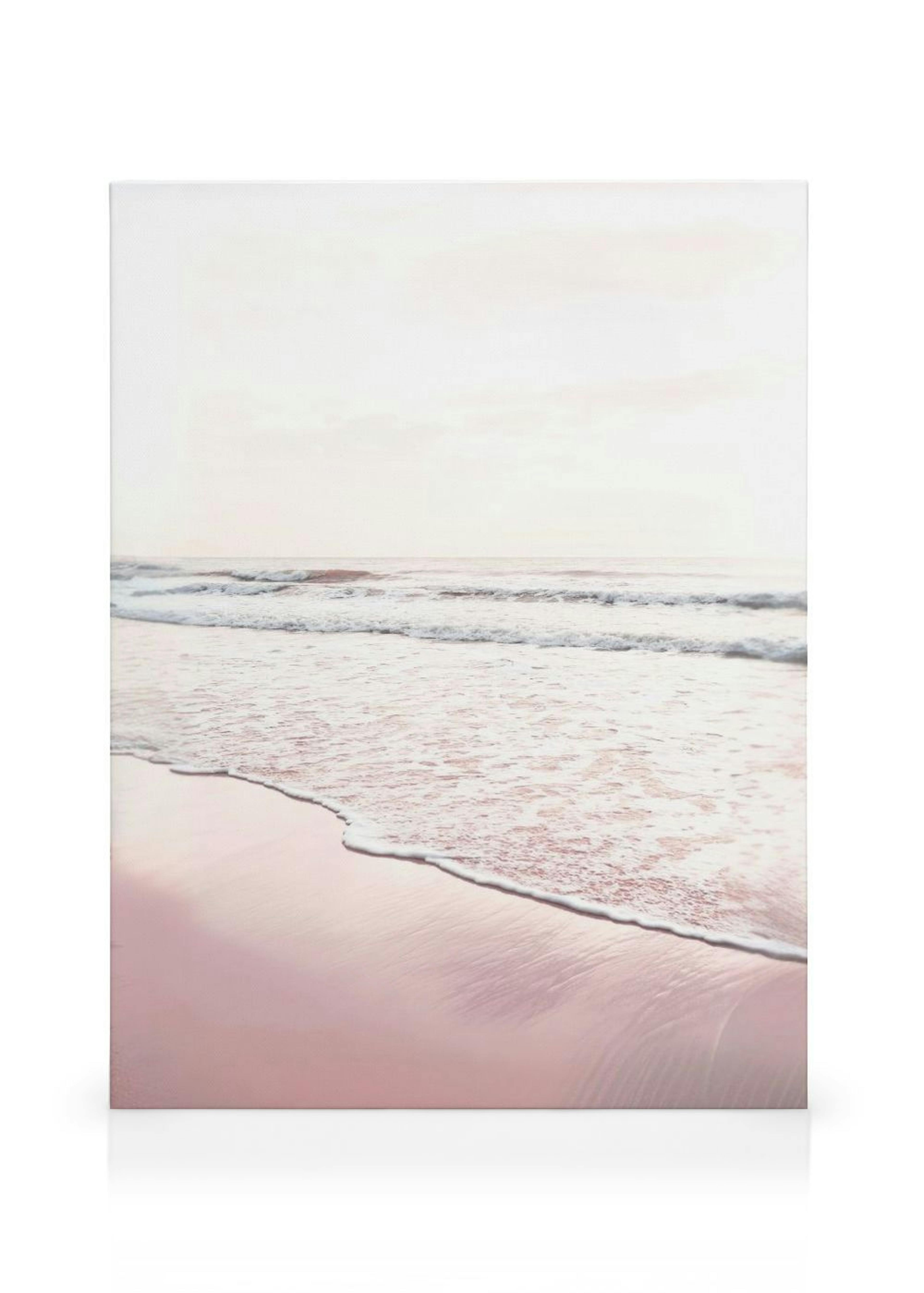 Roze Strand Canvas thumbnail
