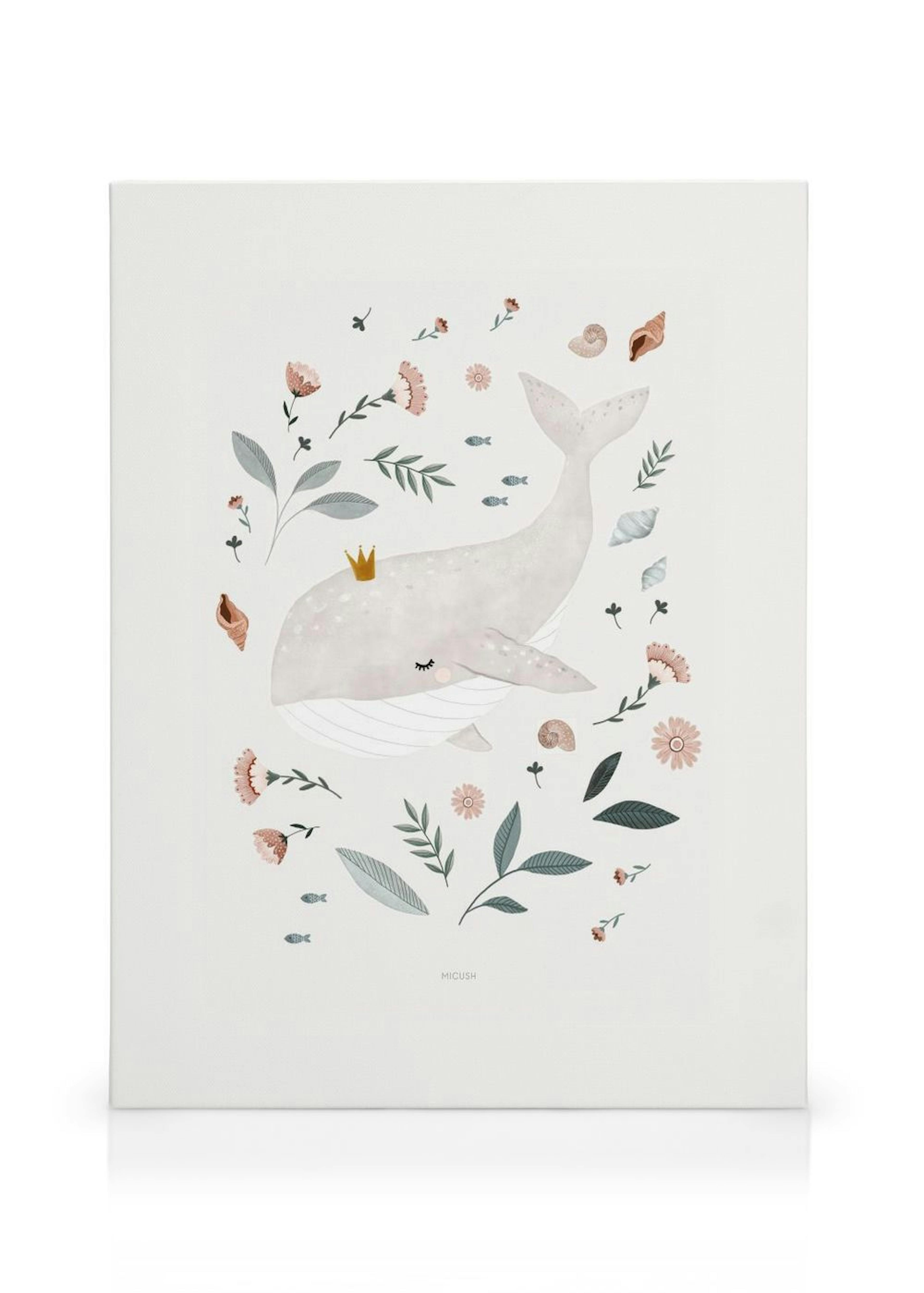 Baby Whale Toile thumbnail