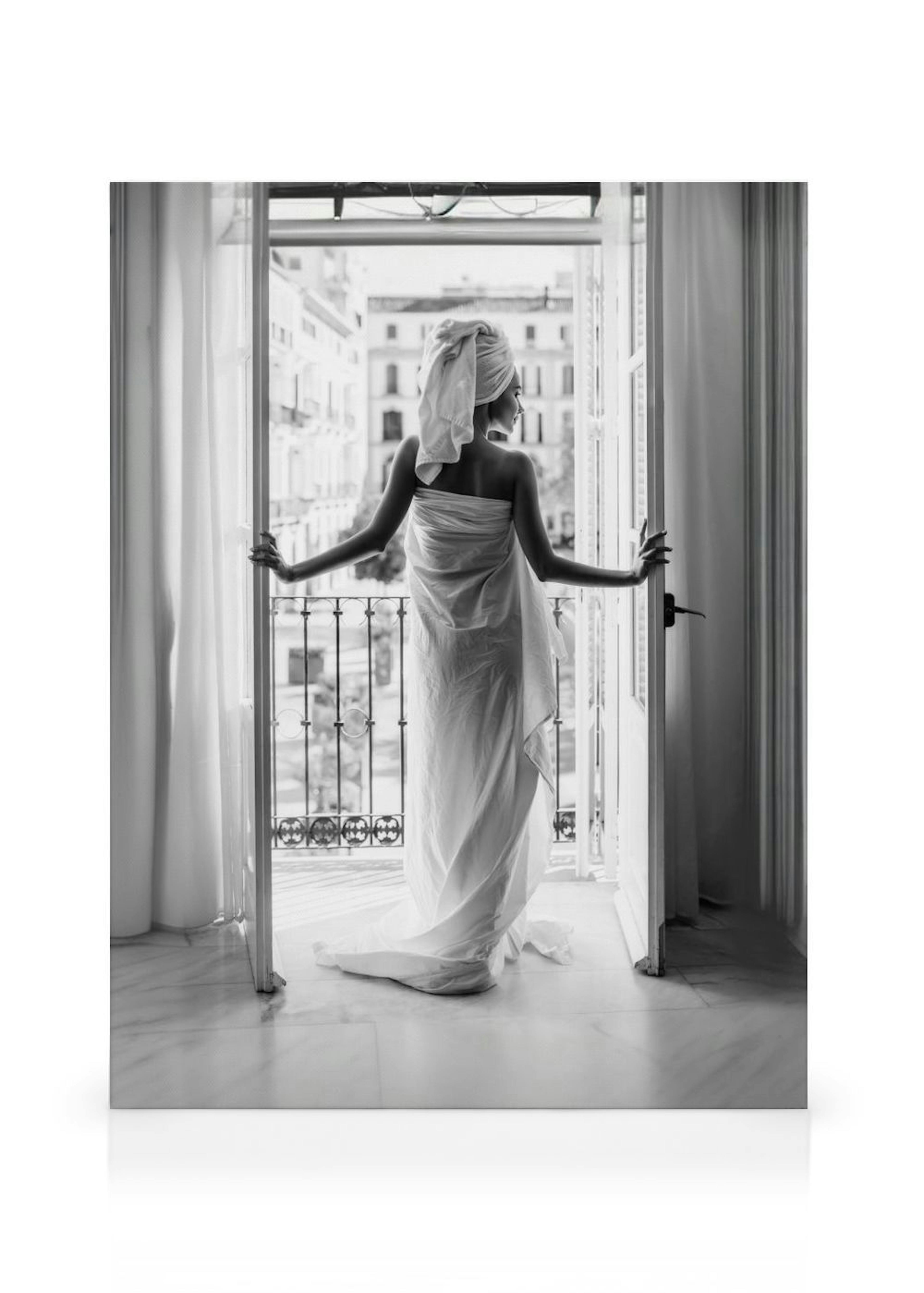 Morning Woman Canvas Print thumbnail