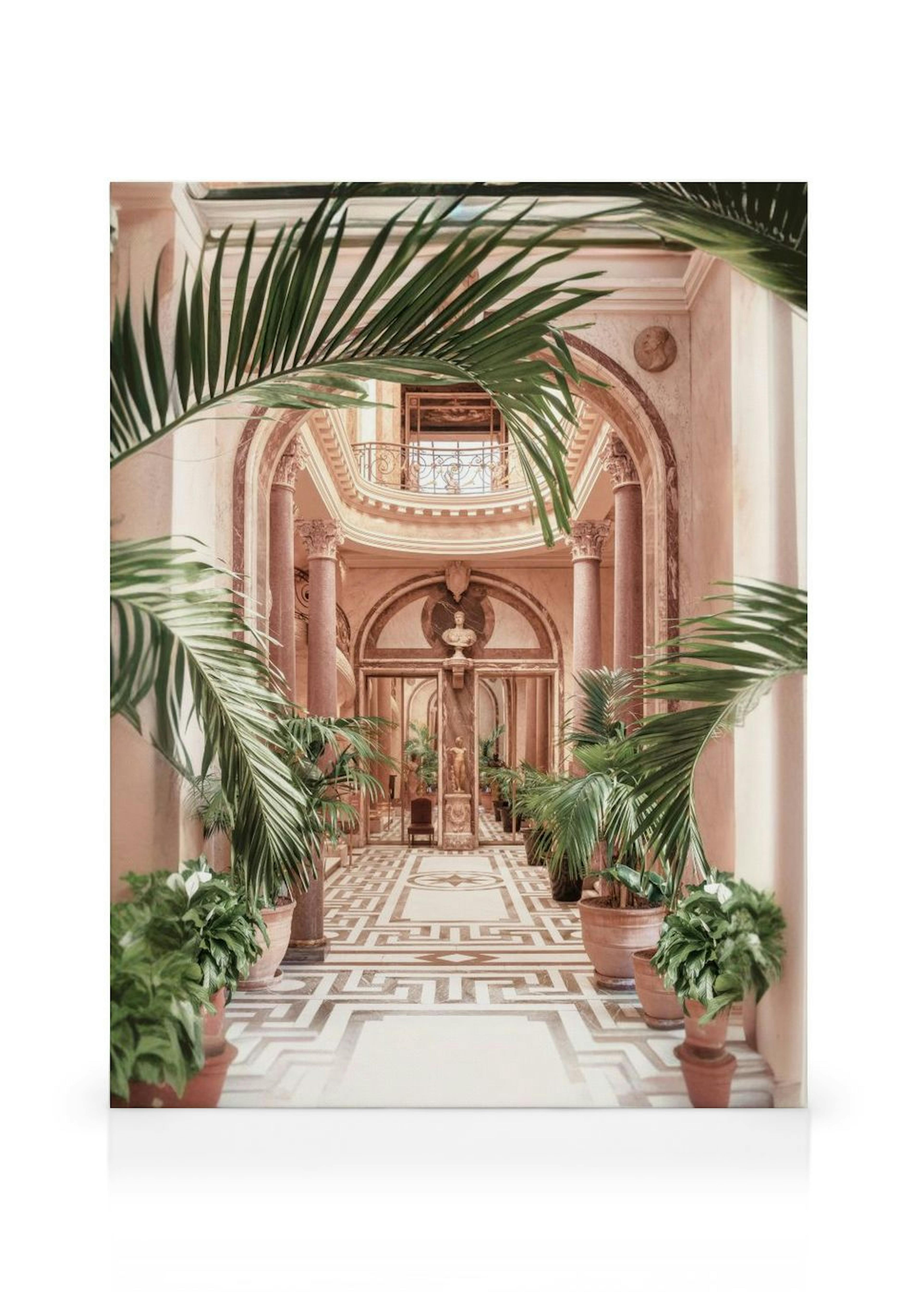 Palm Palace Stampa su Tela thumbnail