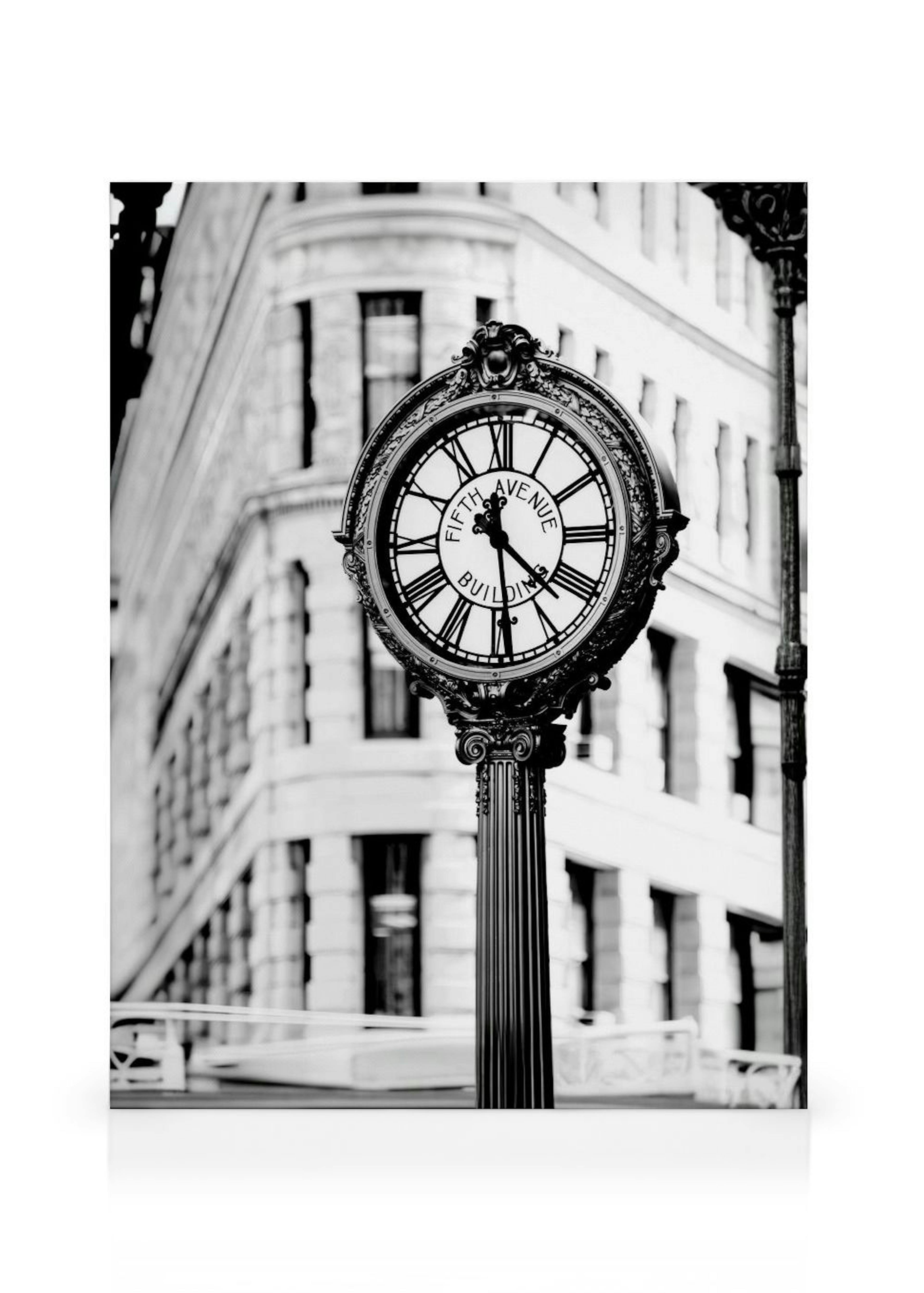 Fifth Avenue Building Clock Toile thumbnail