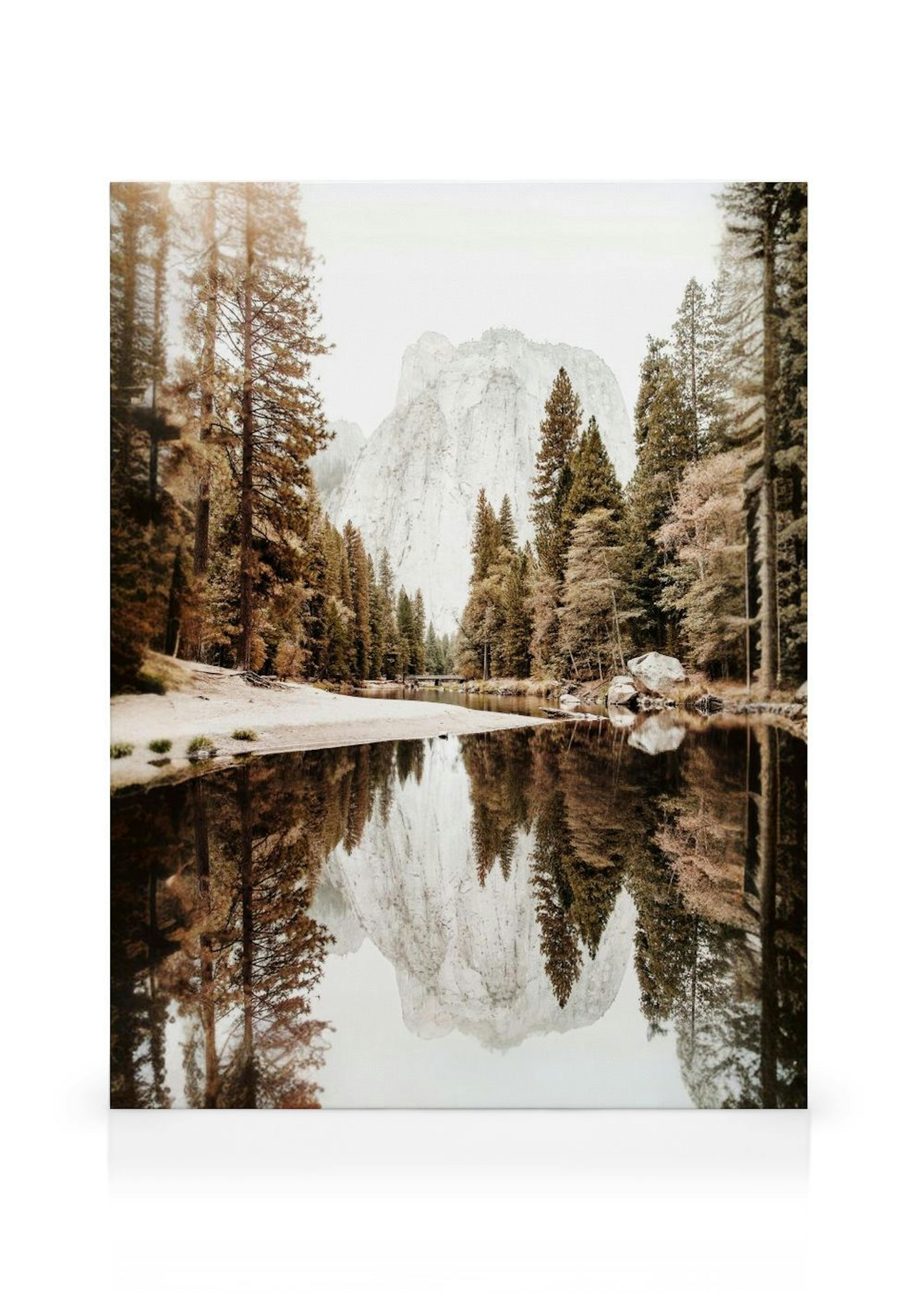 Yosemite Valley River Canvas thumbnail