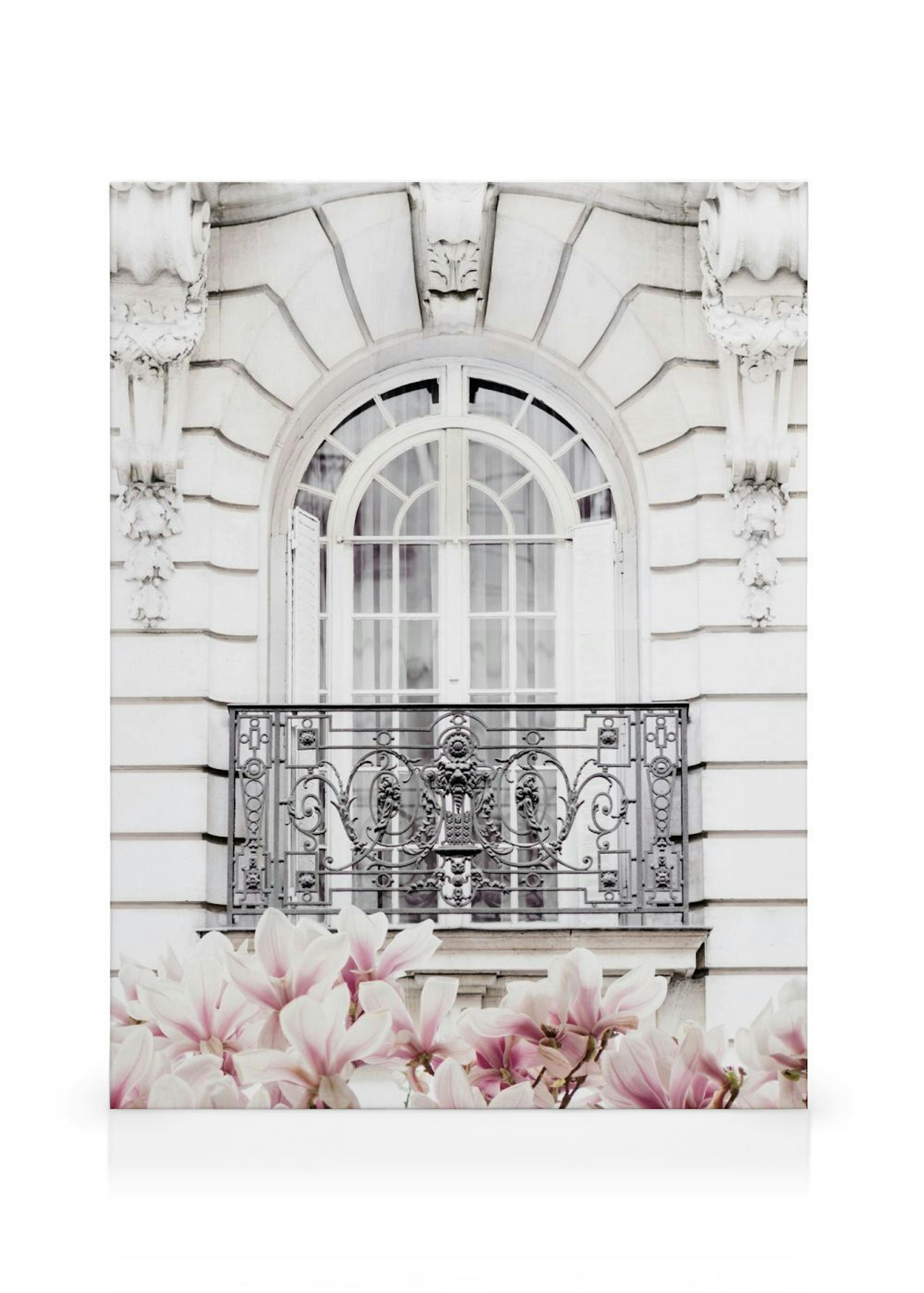 Balcone a ringhiera Stampa su tela thumbnail