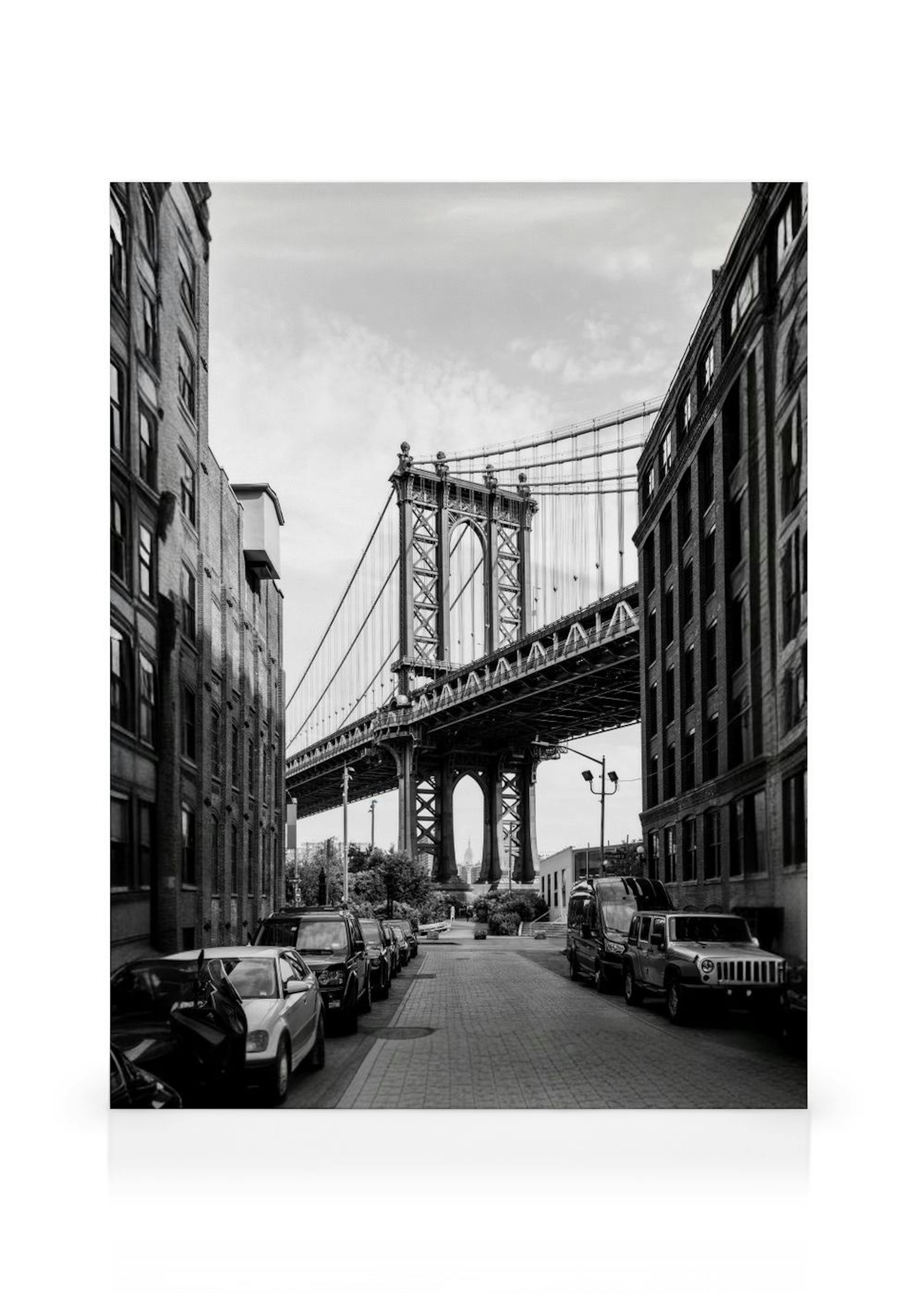 Manhattan Bridge Lerretsbilde thumbnail
