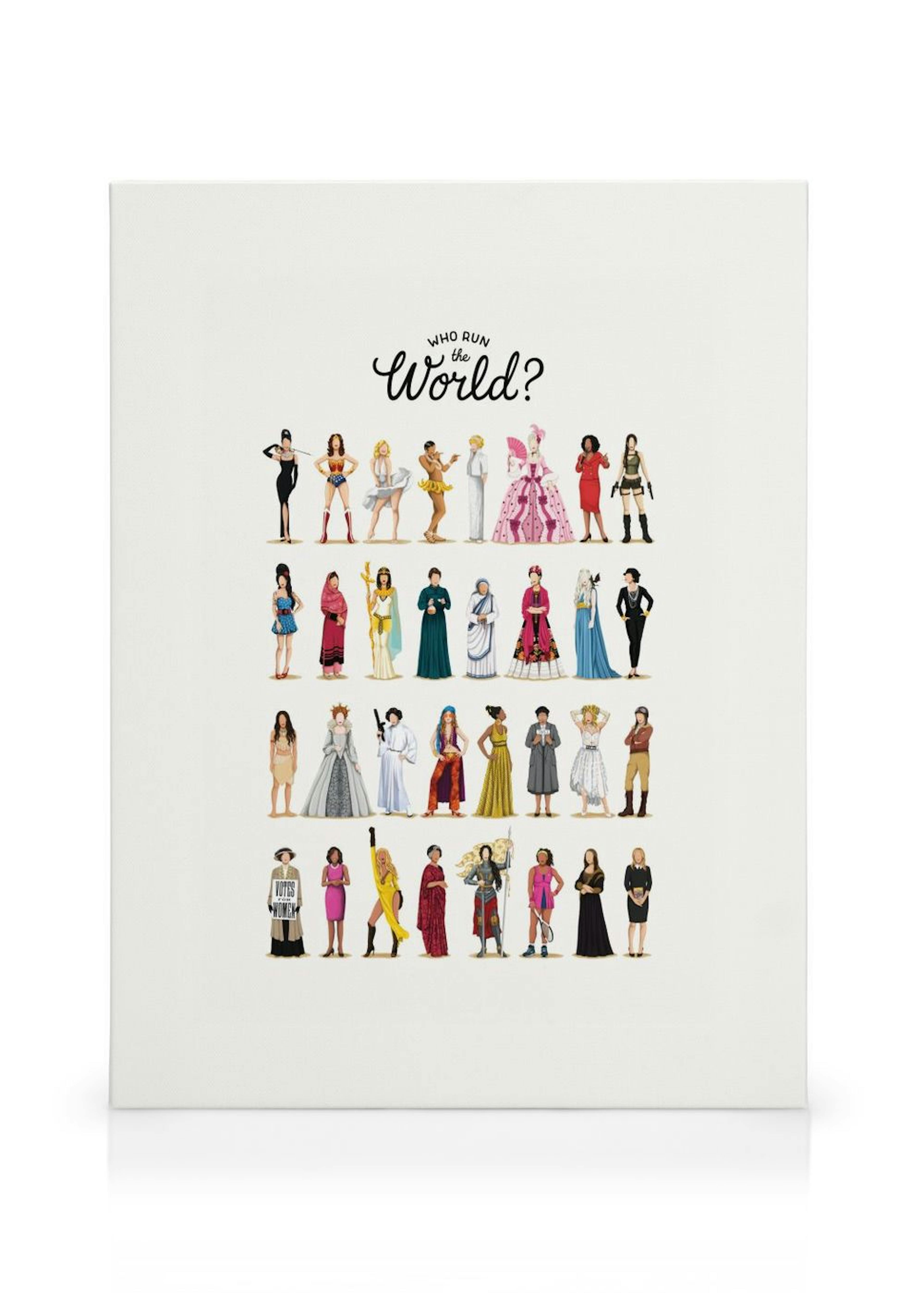 Who run the world Stampa su Tela thumbnail