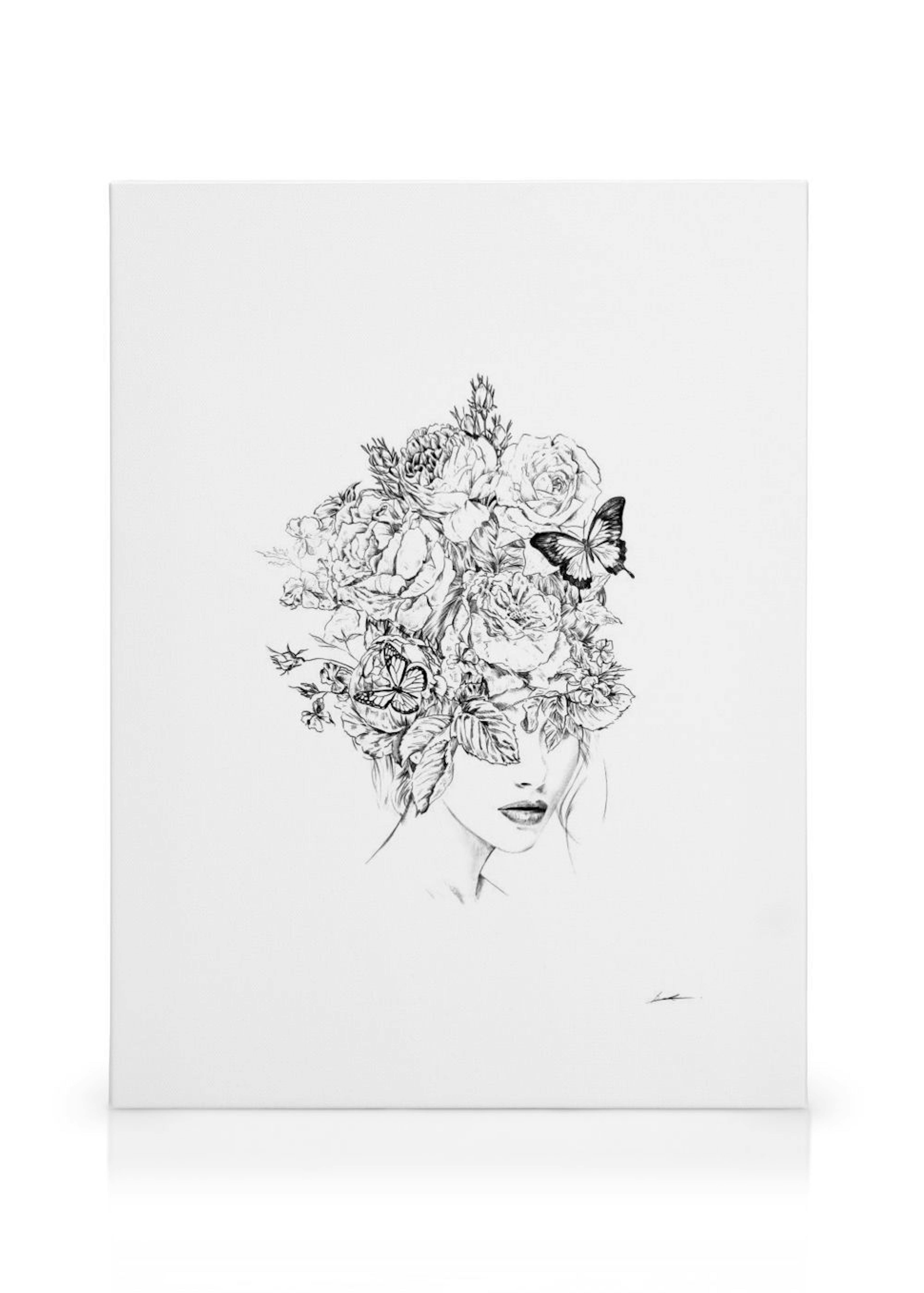 Flower head Stampa su Tela thumbnail