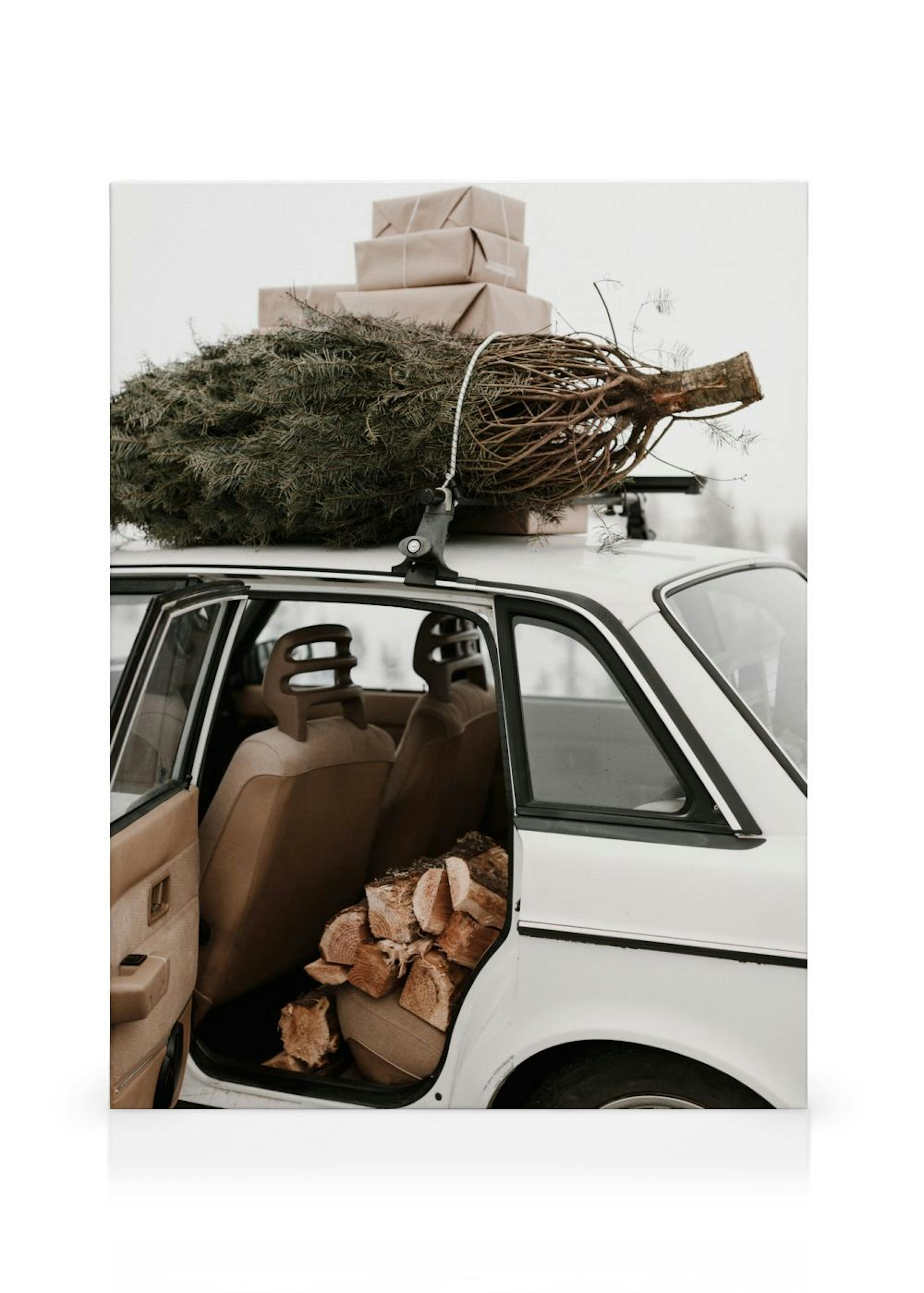 Holiday Car Lerretsbilde thumbnail