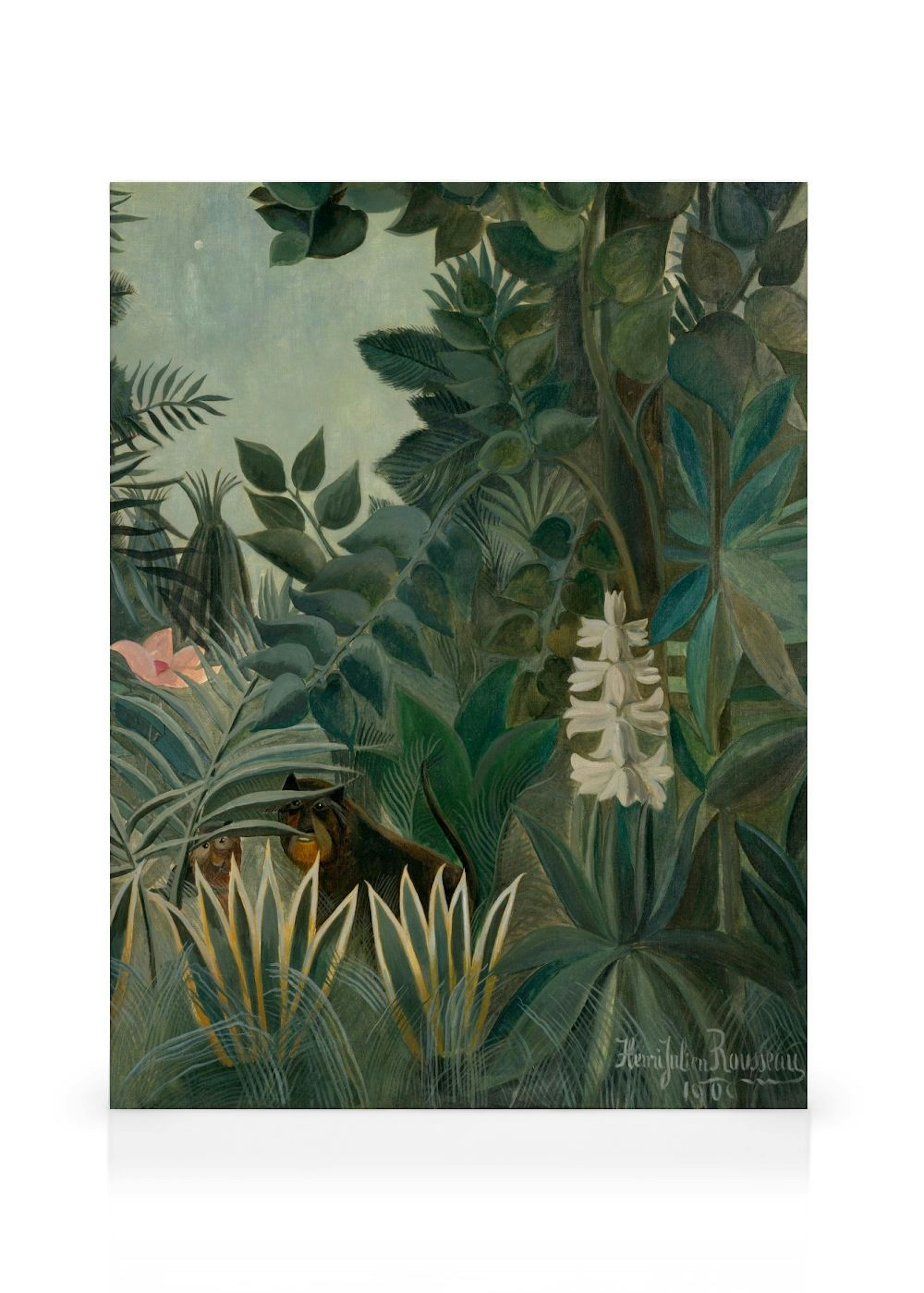 Rousseau - The Equatorial Jungle Toile thumbnail