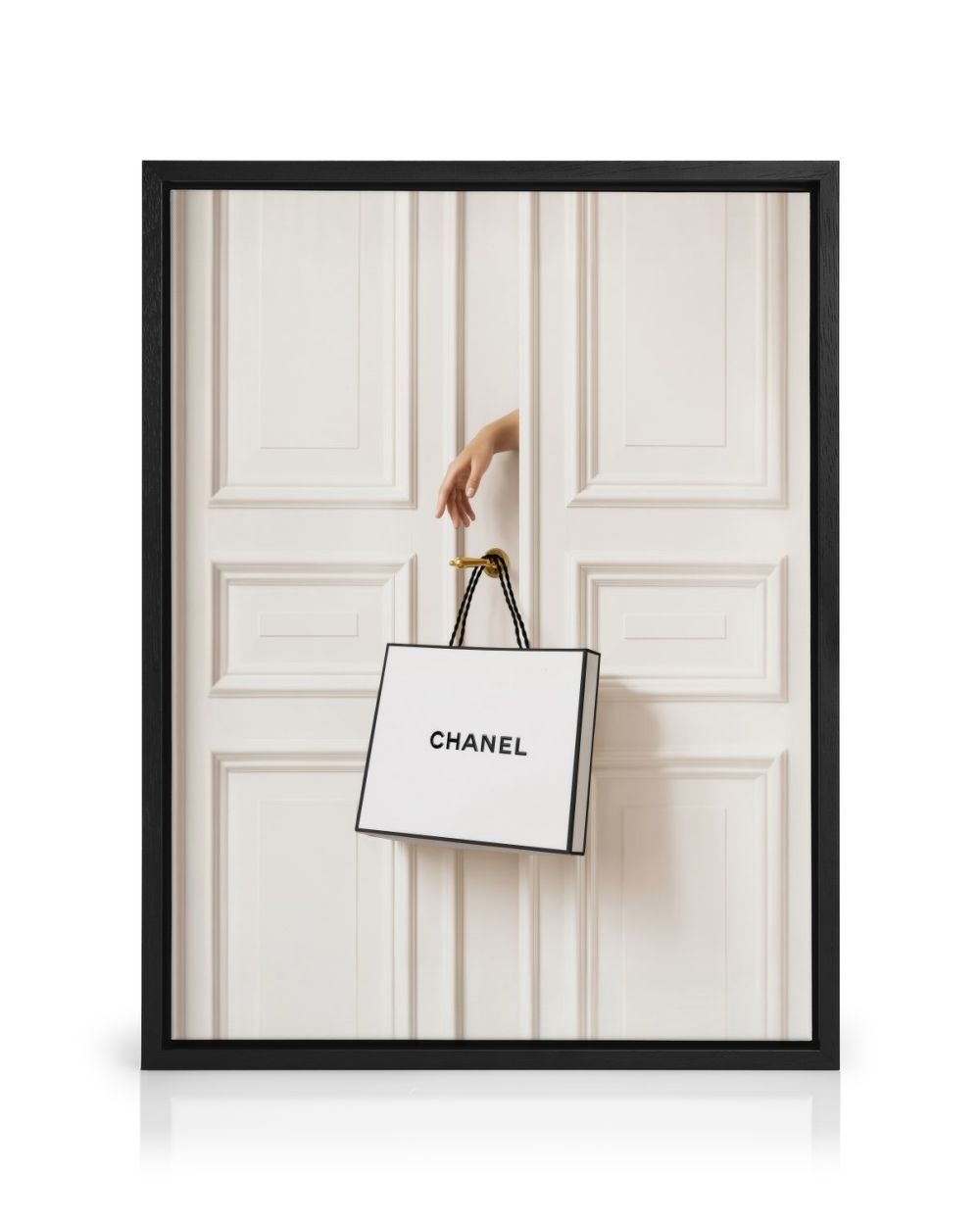 Chanel Bag Canvas Print Fashion Wall Art | Poster Store US