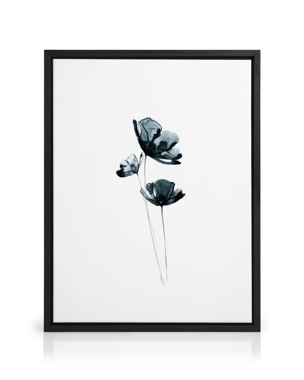 Stampe artistiche da parete con motivi botanici verde salvia: set
