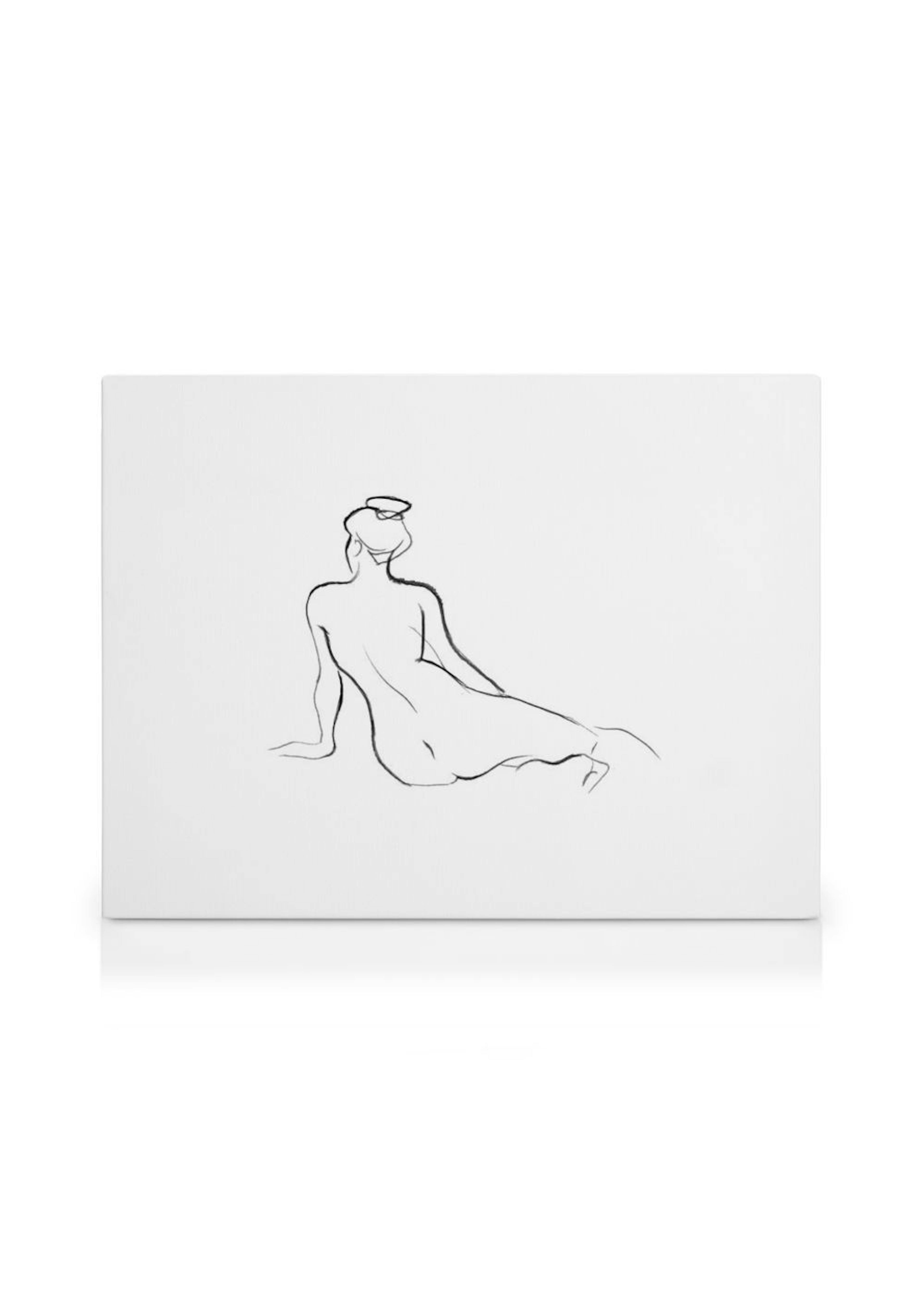 Nude sketch I Toile thumbnail