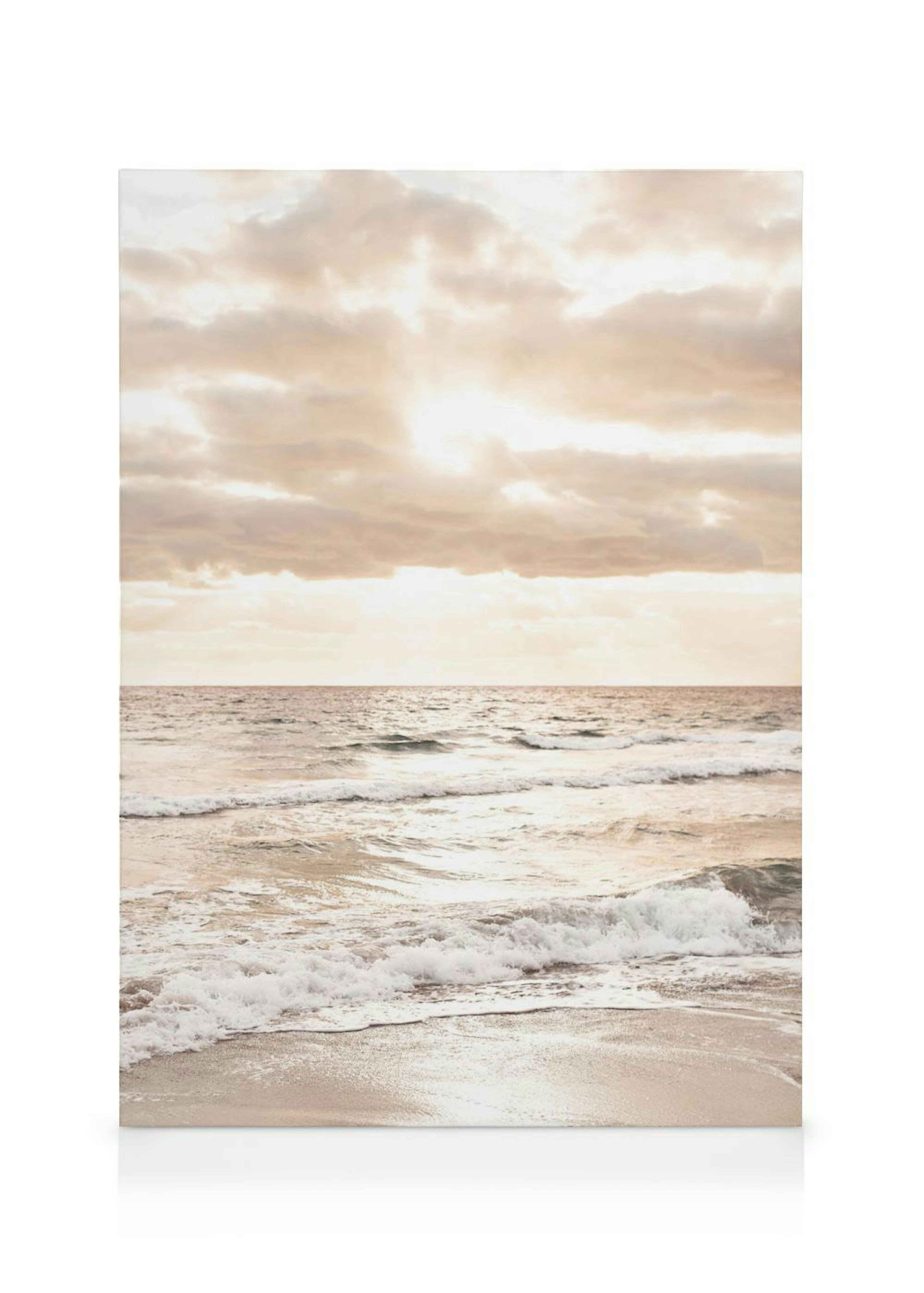 Lever du Soleil sur la Plage Toile 0