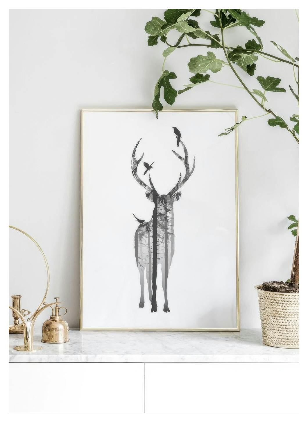 Deer Poster (30x40 cm) - Poster Store