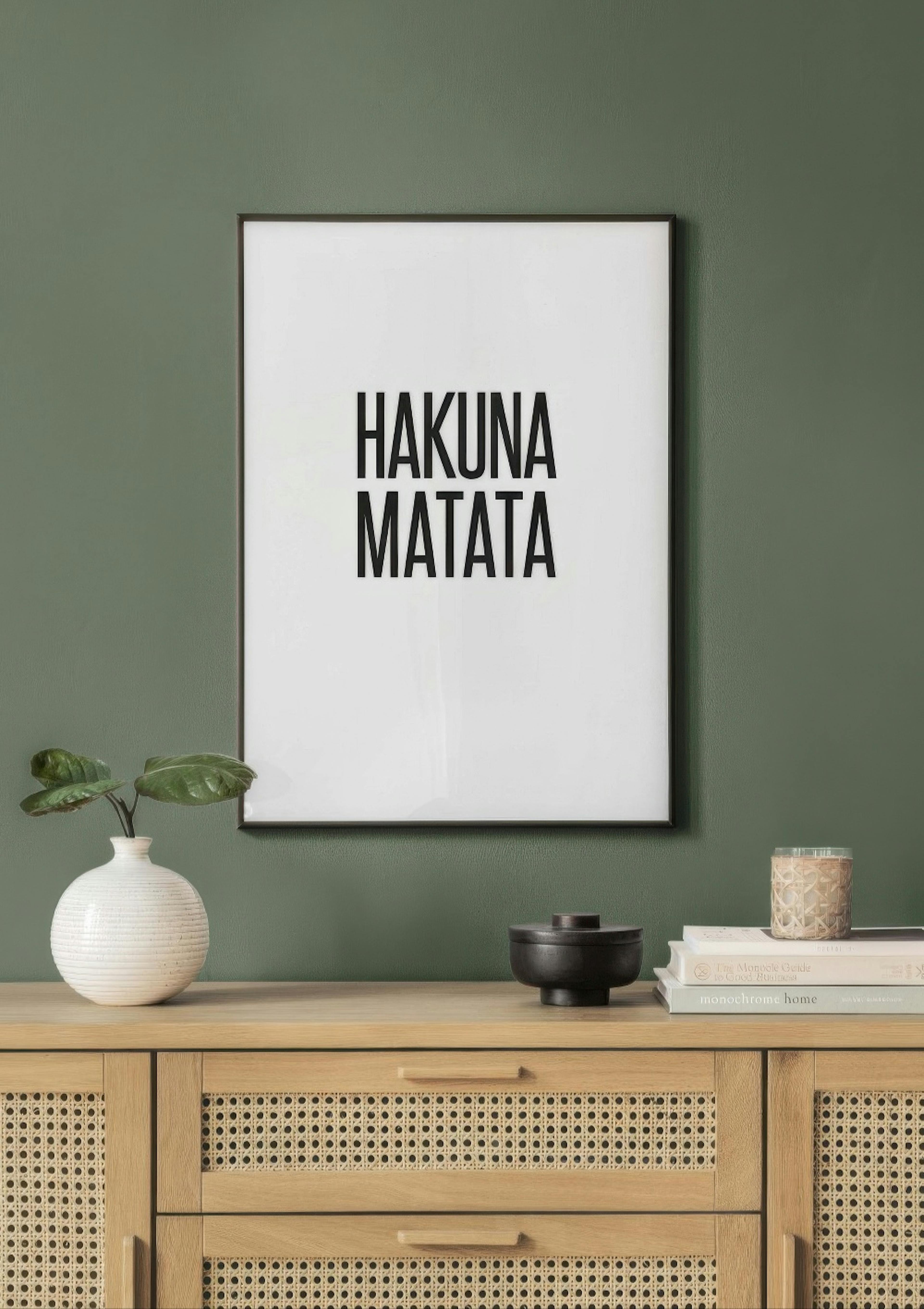 Plakat Hakuna Matata thumbnail