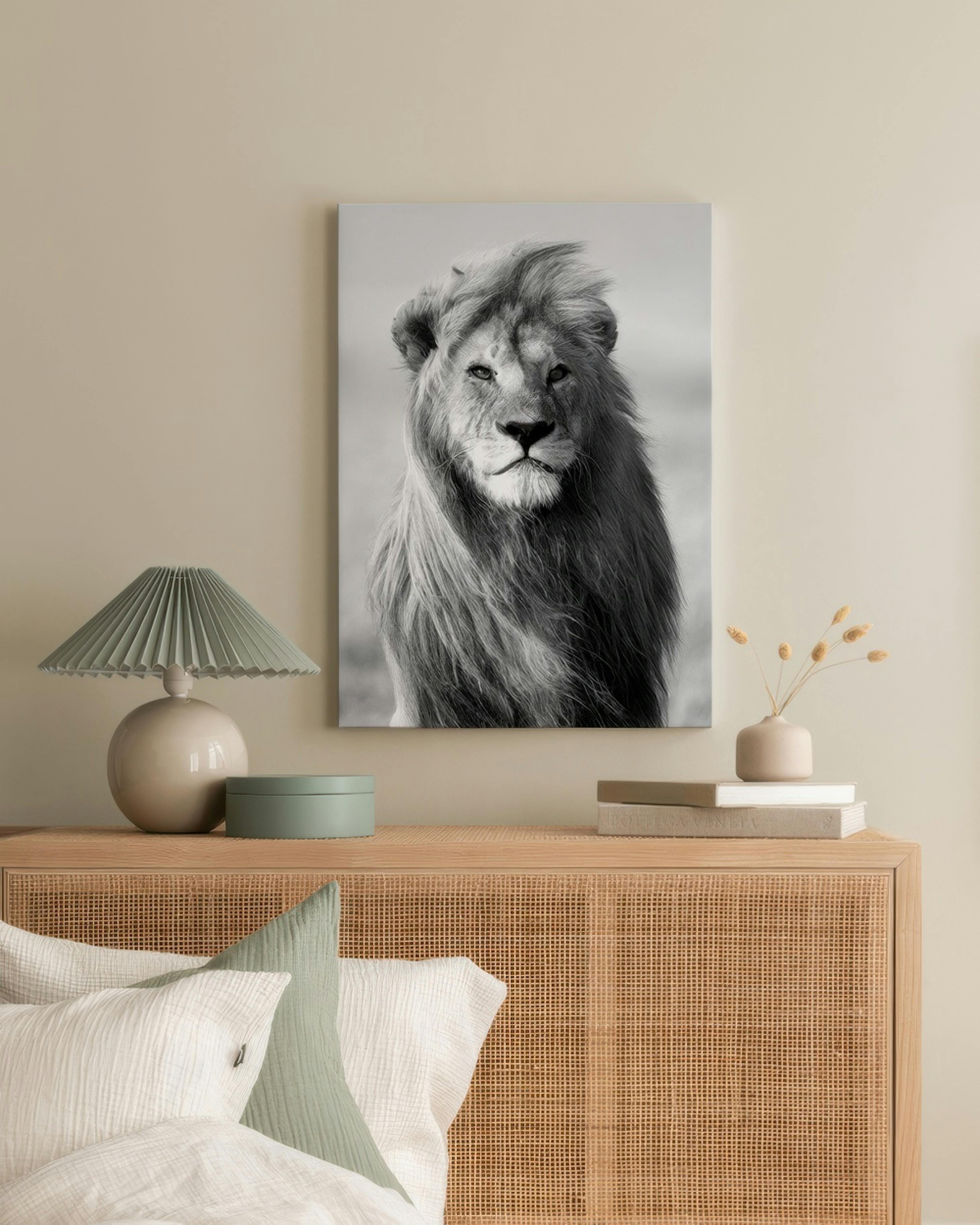 Majestic Lion Toile thumbnail