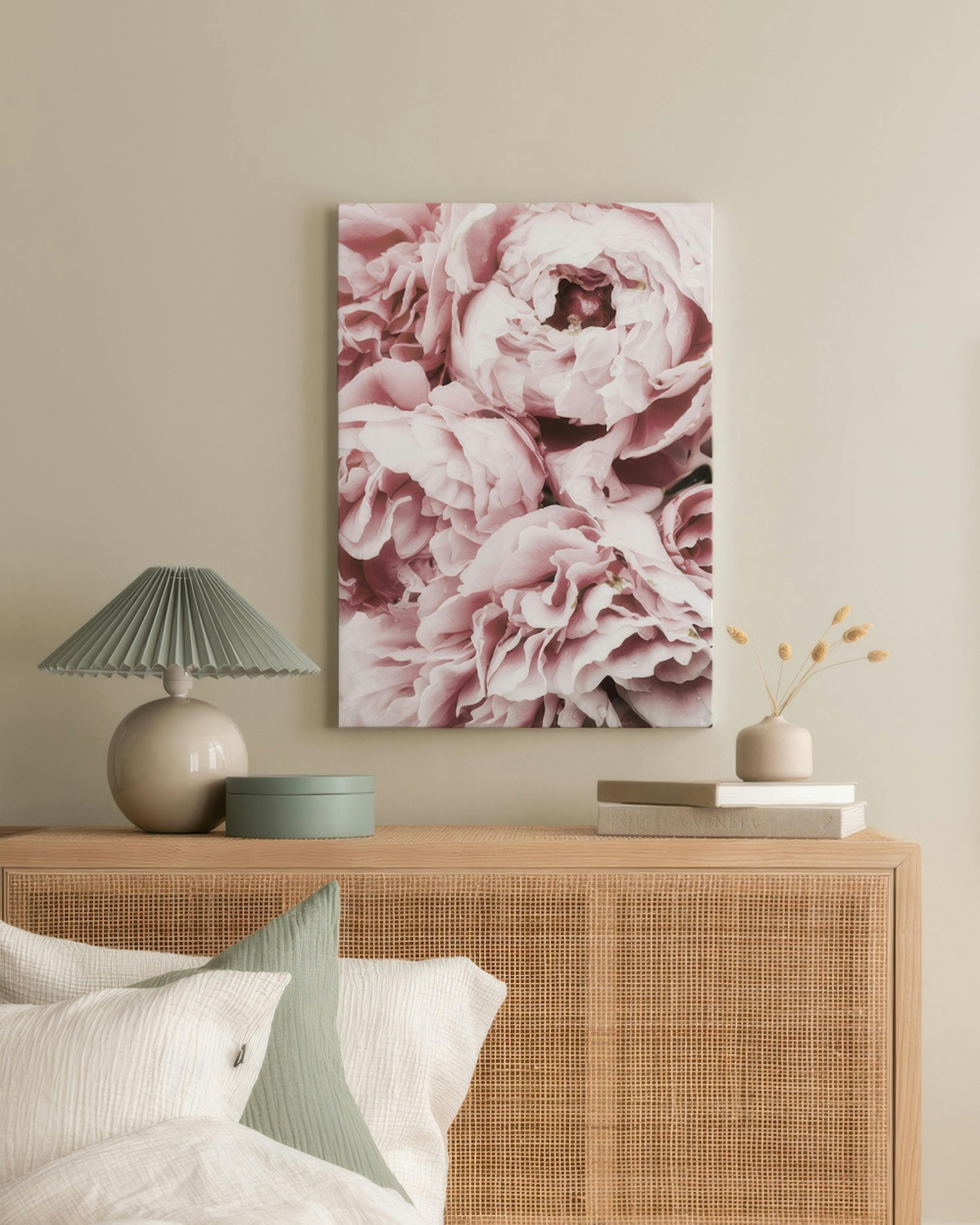Pivoines roses Rêve Toile thumbnail